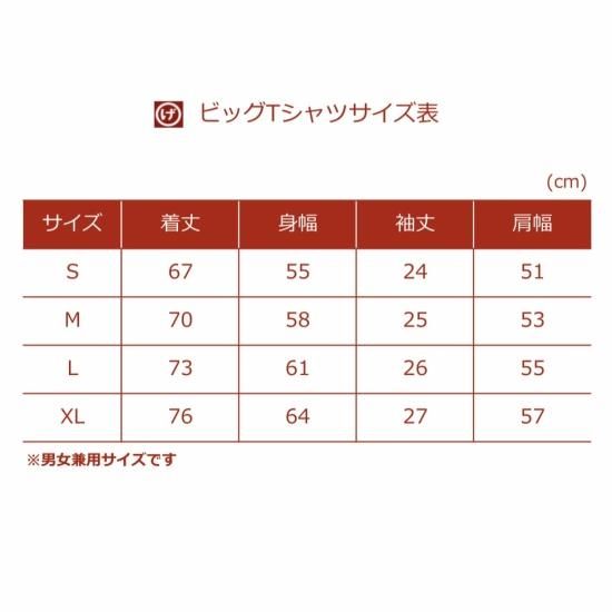 ビッグTシャツ】 / 全7色 / 半袖Tシャツ - ビーチサンダルの
