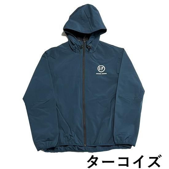 まるげ刺繍入りマウンテンパーカー(M~LL) - ビーチサンダルの