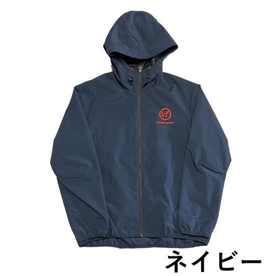 まるげ刺繍入りマウンテンパーカー(3L~5L) - ビーチサンダルのげんべい