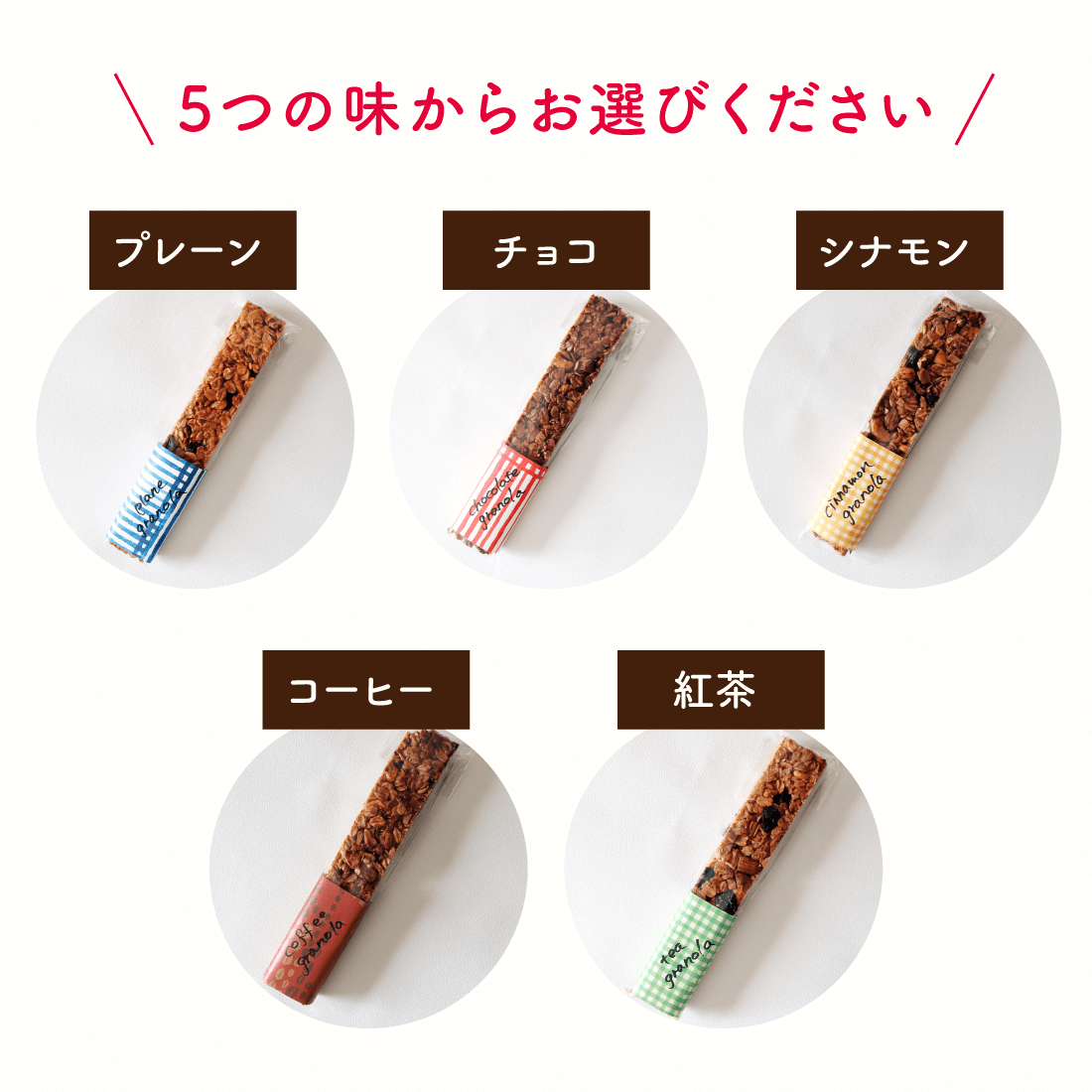 グラノーラバーのイメージ02