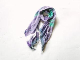 roots shawl cotton MIDDLE No.3tamaki niime