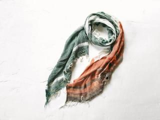 roots shawl cotton MIDDLE No.5tamaki niime