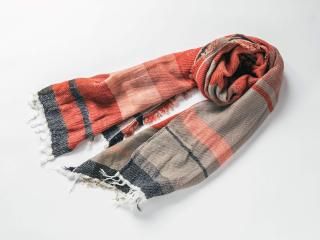 roots shawl MIDDLE No.14tamaki niime