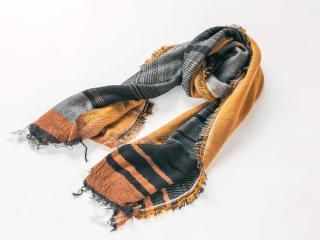 roots shawl MIDDLE No.20tamaki niime