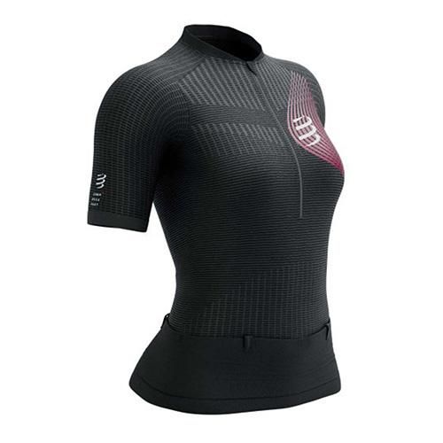 日本製 トレイル ポスチュラル SS トップ ウーマン - COMPRESSPORT ウォーキング・ランニングウェア