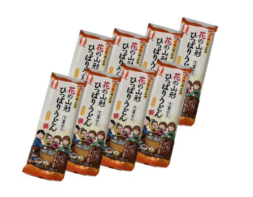 花の山形 ひっぱりうどん 8袋