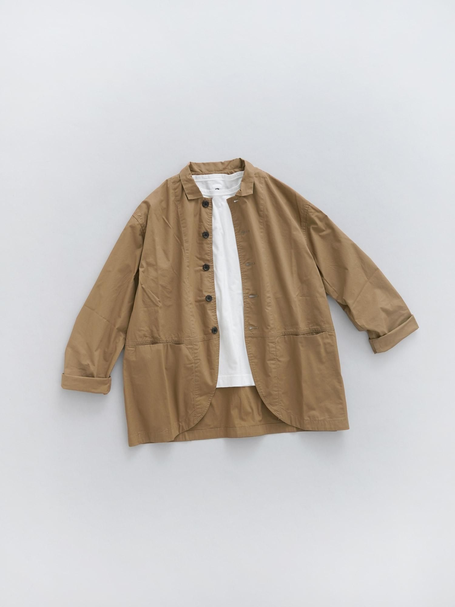 MALK online store 】grin / ホースクロスコクーンジャケット 綿