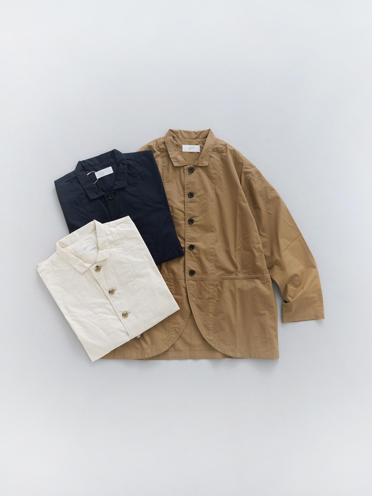 MALK online store 】grin / ホースクロスコクーンジャケット 綿