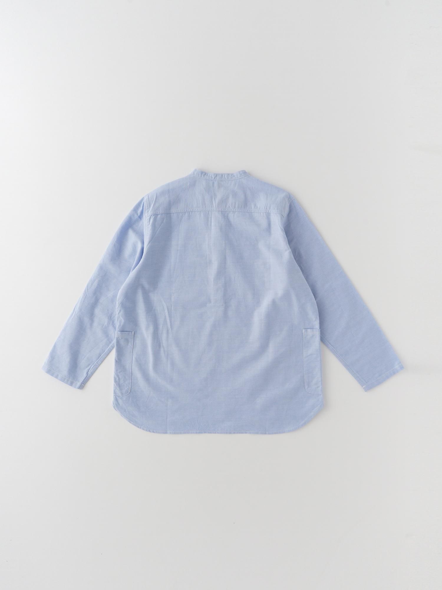 NATURAL LAUNDY ナチュラル ランドリー リネン ファーマーシャツ