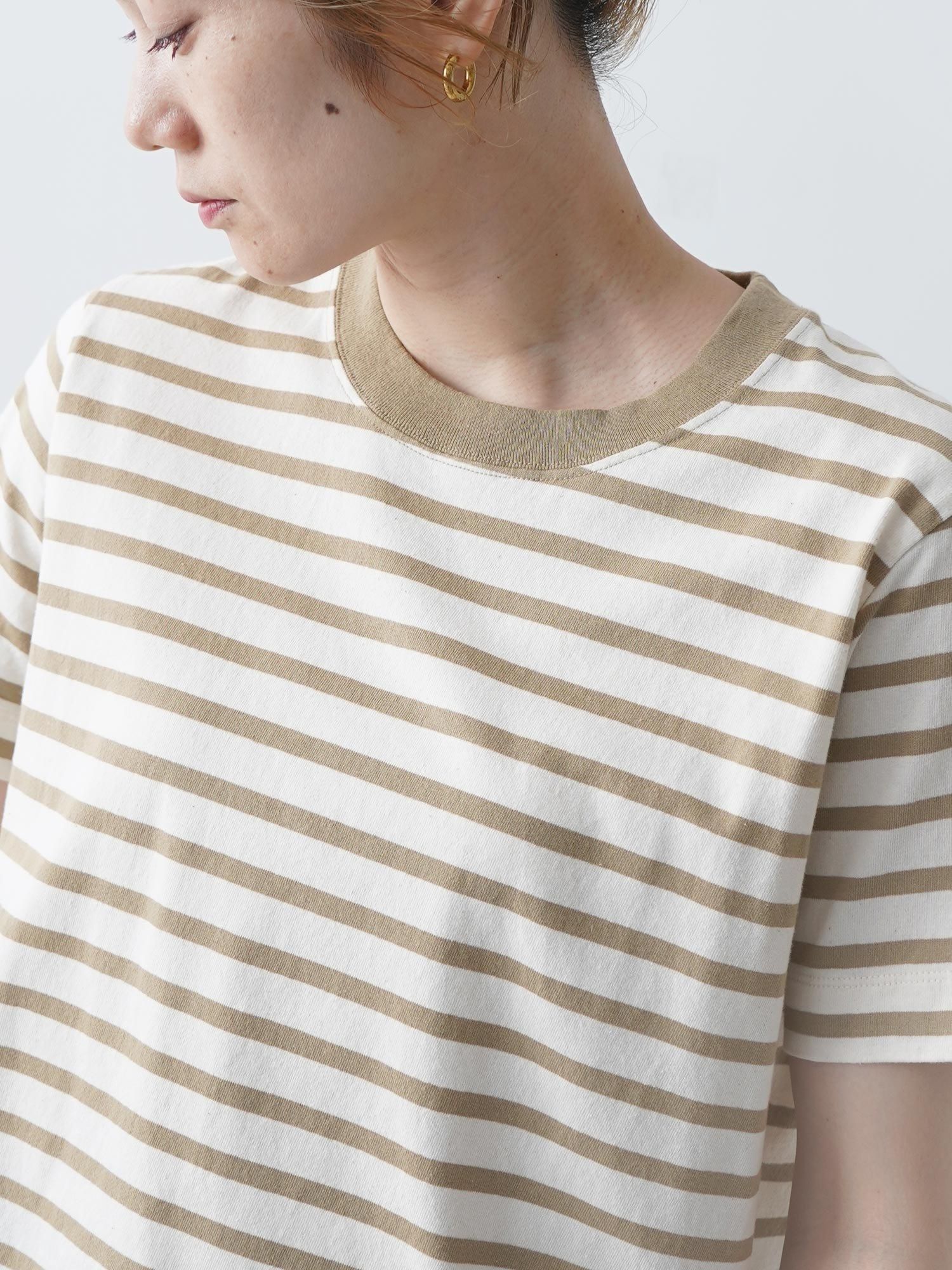 NATURAL LAUNDRY/ナチュラルランドリー トラッドボーダーTEE NATURALLAUNDRY,ナチュラルランドリー,トラッドボーダー