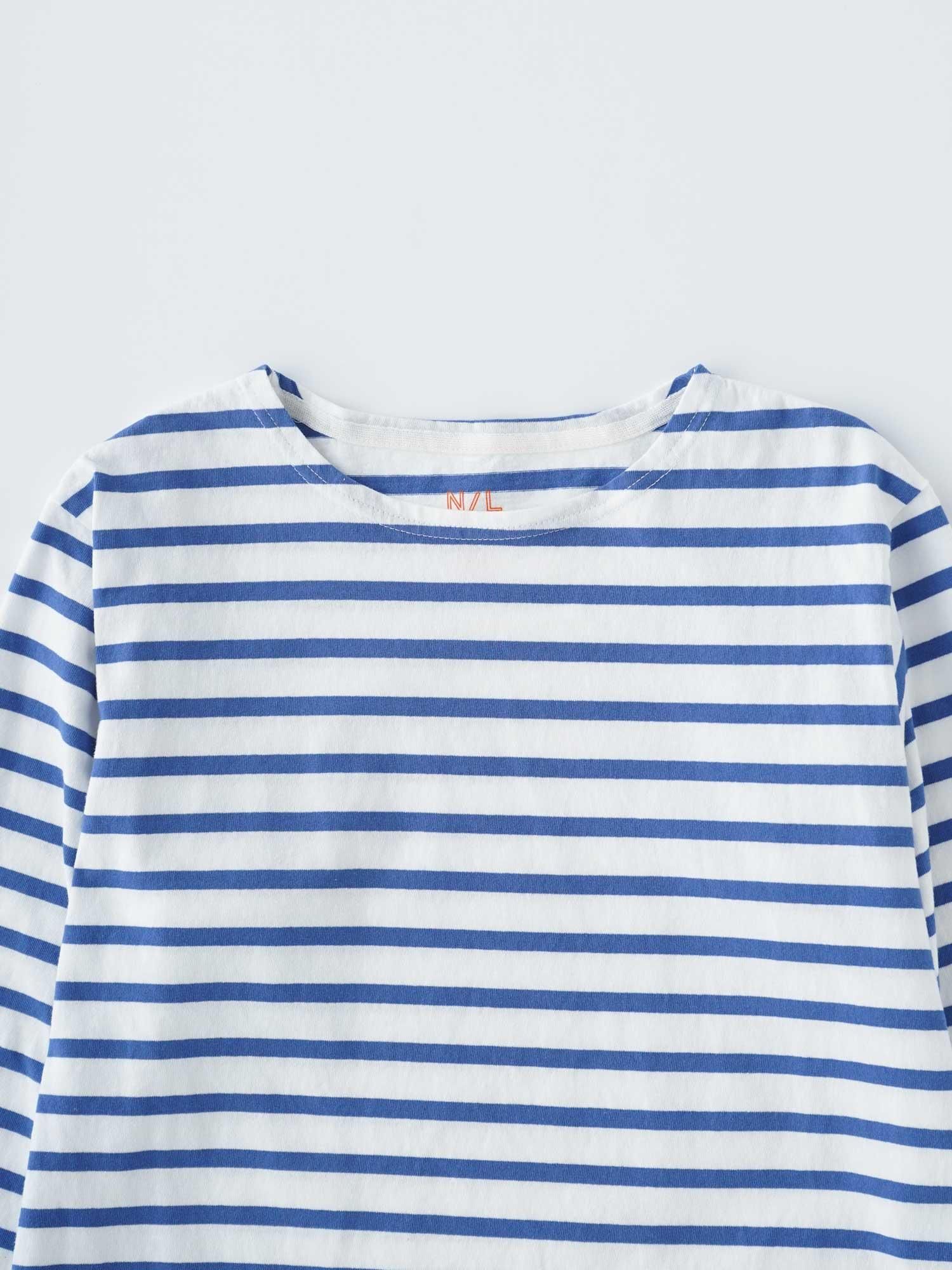 NATURAL LAUNDRY ナチュラルランドリー Tシャツ トラッドボーダー バスクTシャツ 7231C-206 サイズ4 レディース NATURALLAUNDRY,ナチュラルランドリー,トラッドボーダー
