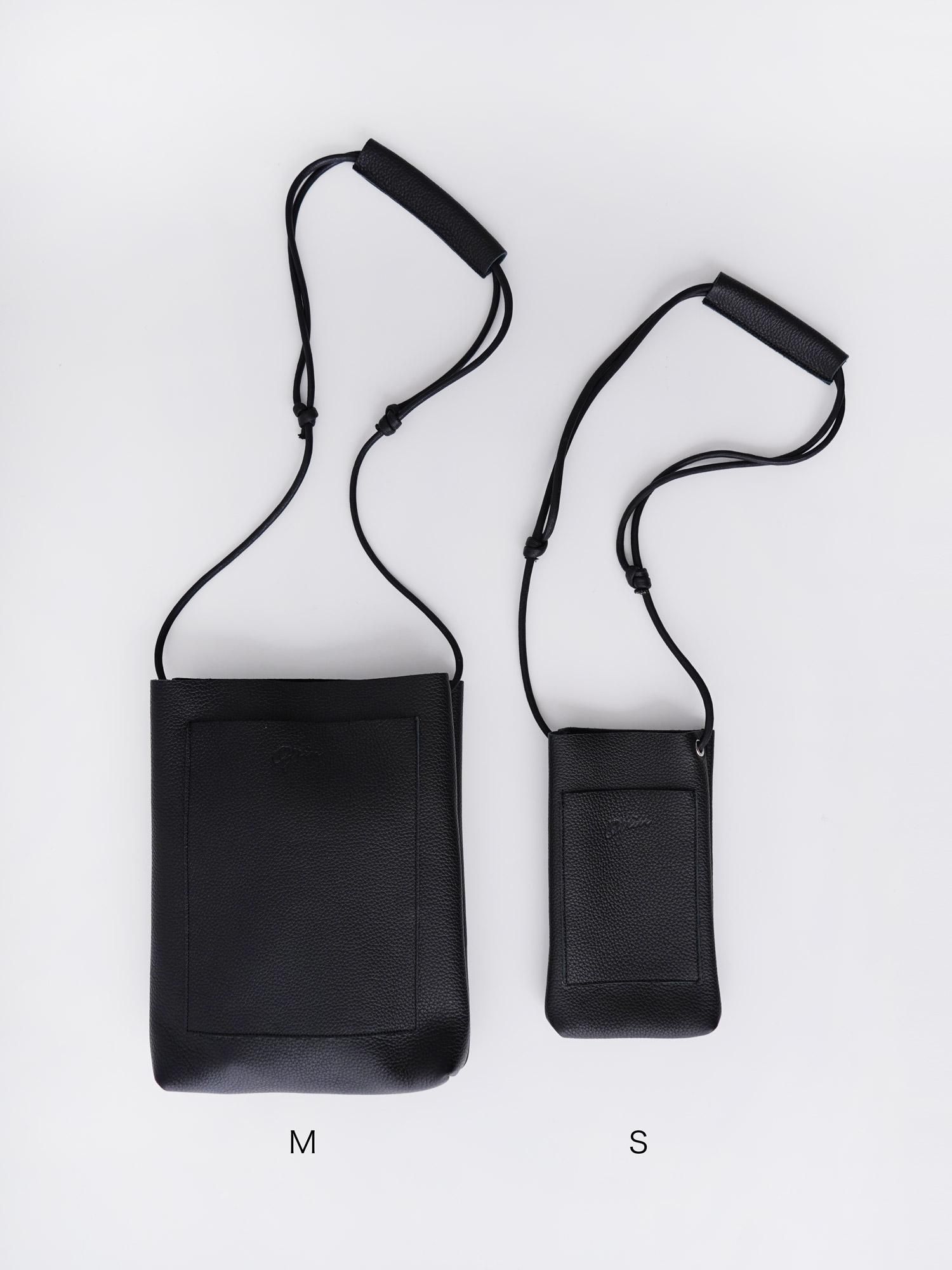 MALK online store 】grin / シュリンクレザーサコッシュM 本体