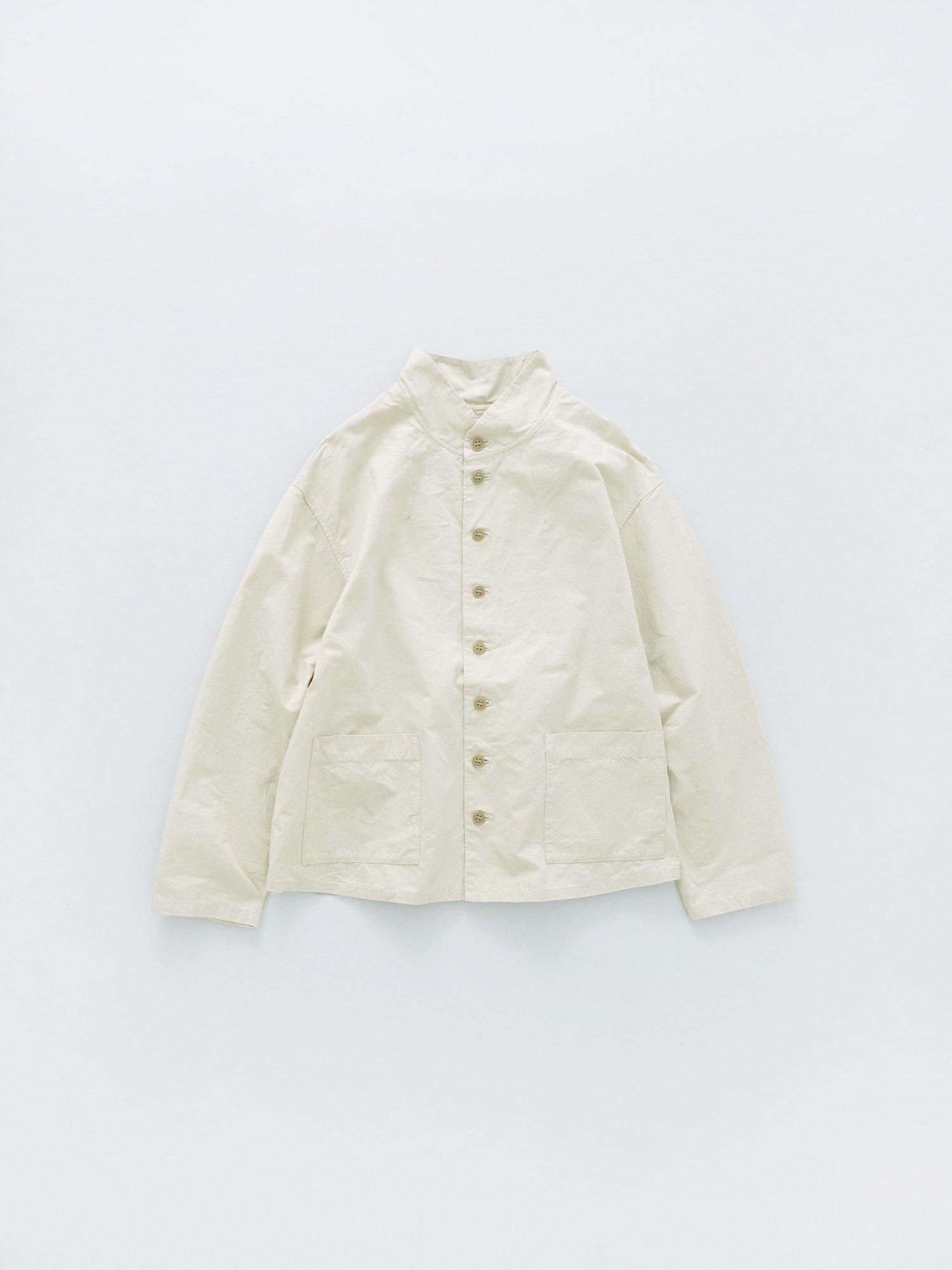 MALK online store 】grin / 綿麻シーチングつぶつぶボタンジャケット 