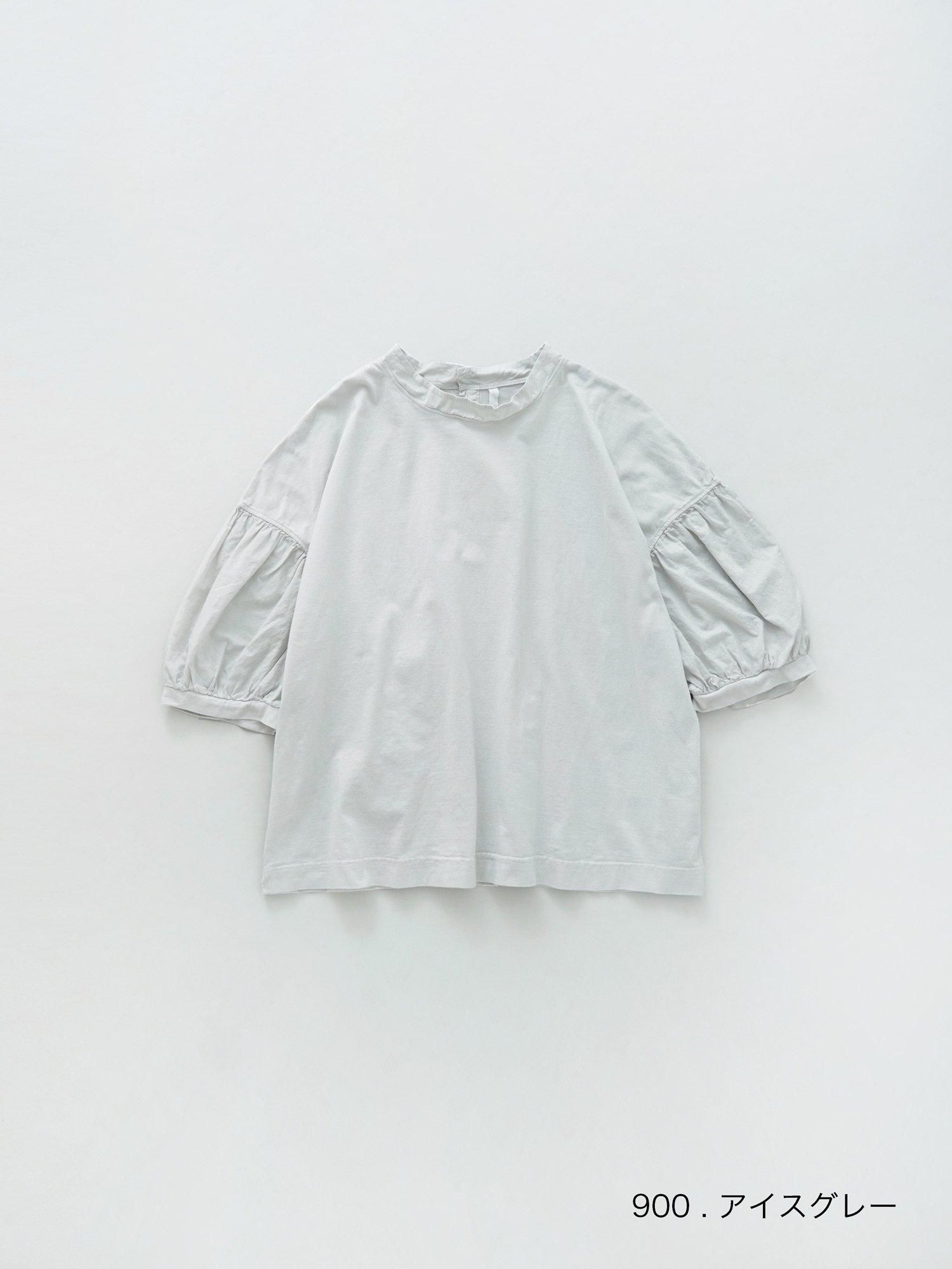 MALK online store 】grin / 天竺×布帛ランタンプルオーバー 綿 100 