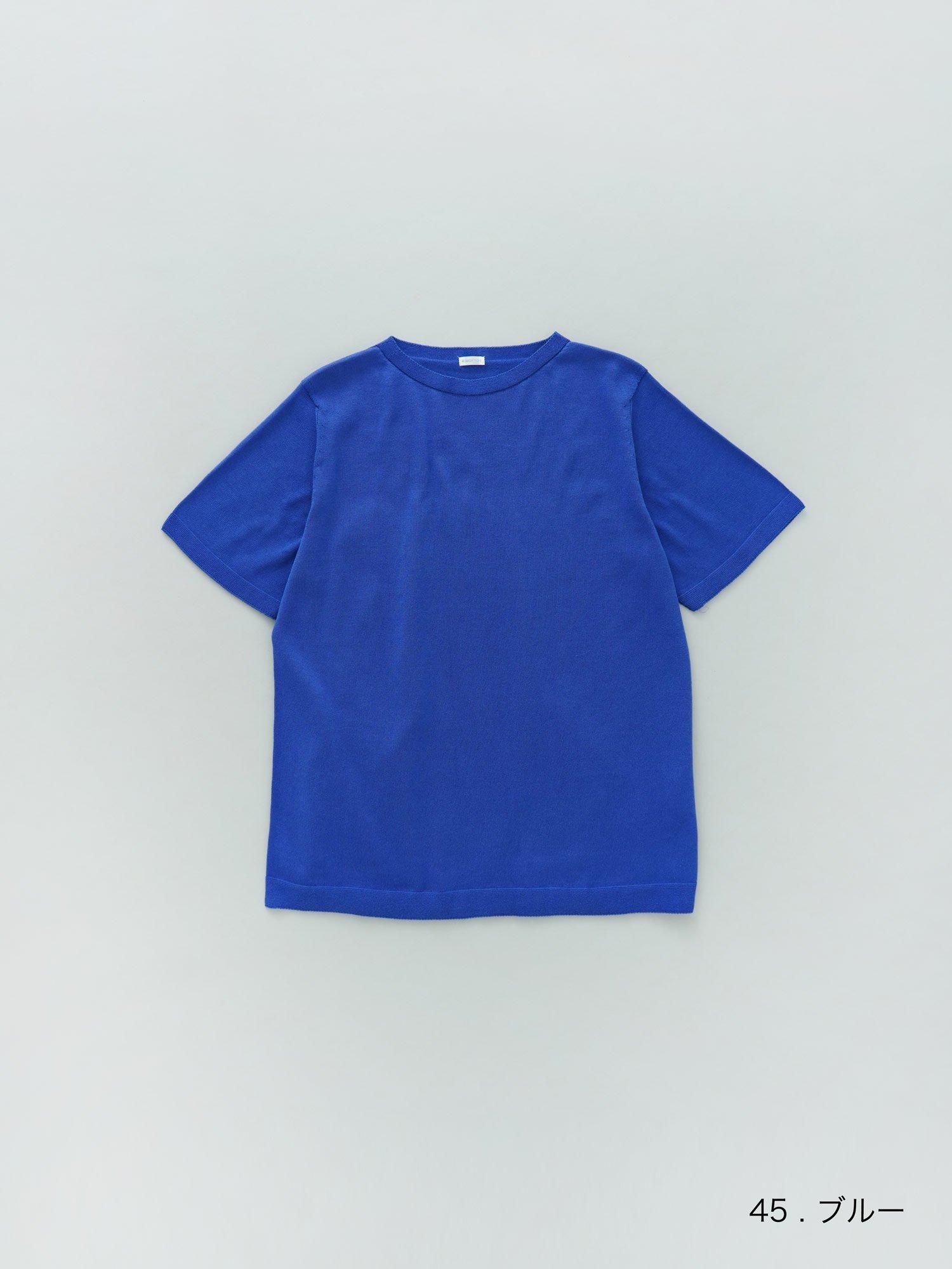 MALK online store 】 KINOTTO / ホールガーメント半袖プル