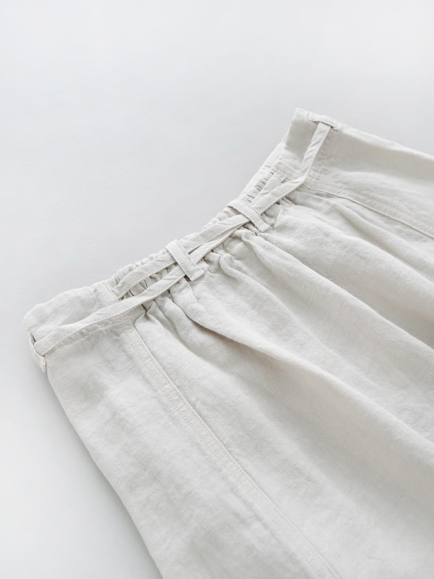 MALK online store 】 KINOTTO / オックススカート 麻 100