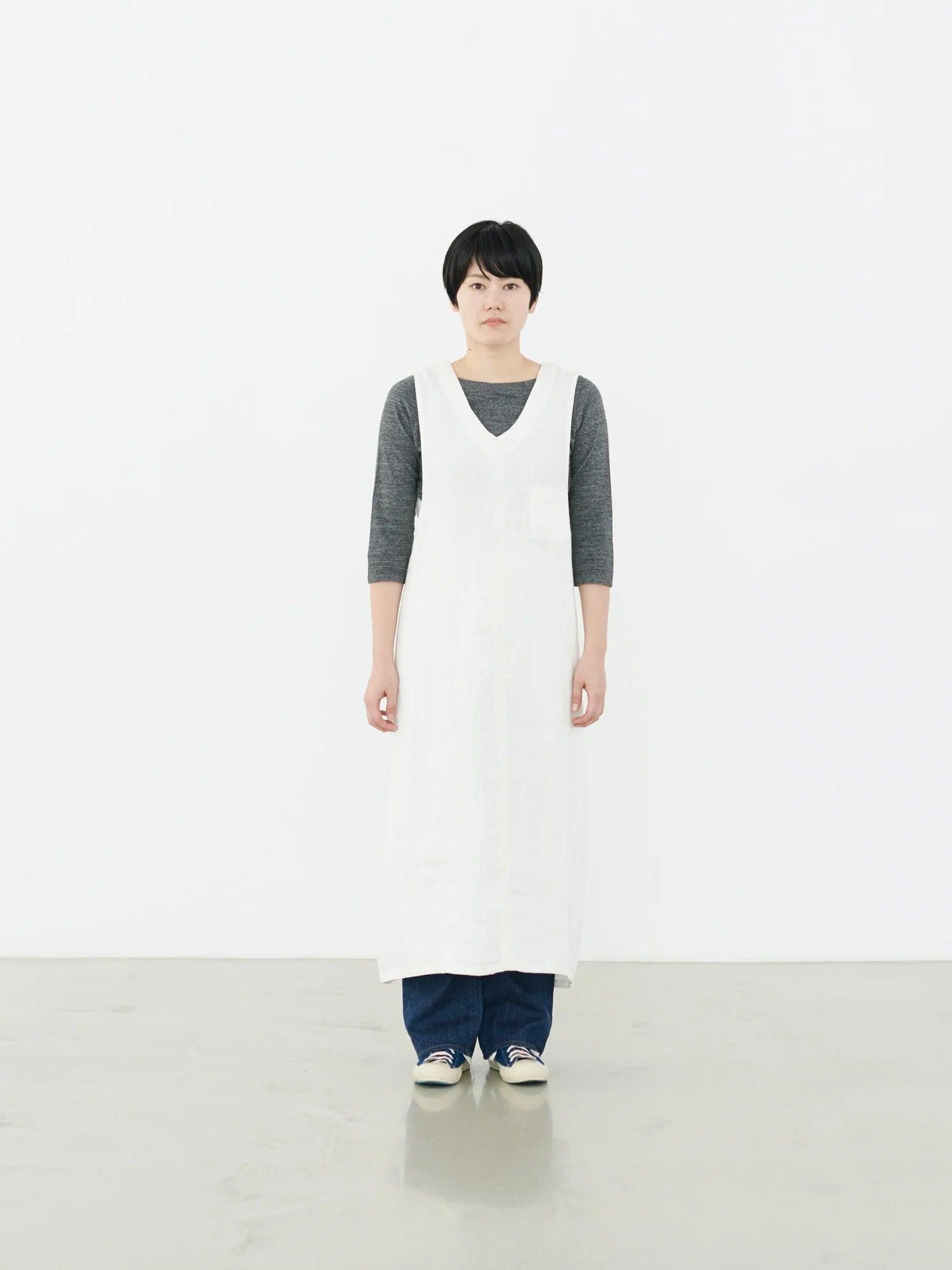 MALK online store 】 KINOTTO / オックスエプロン 麻 100