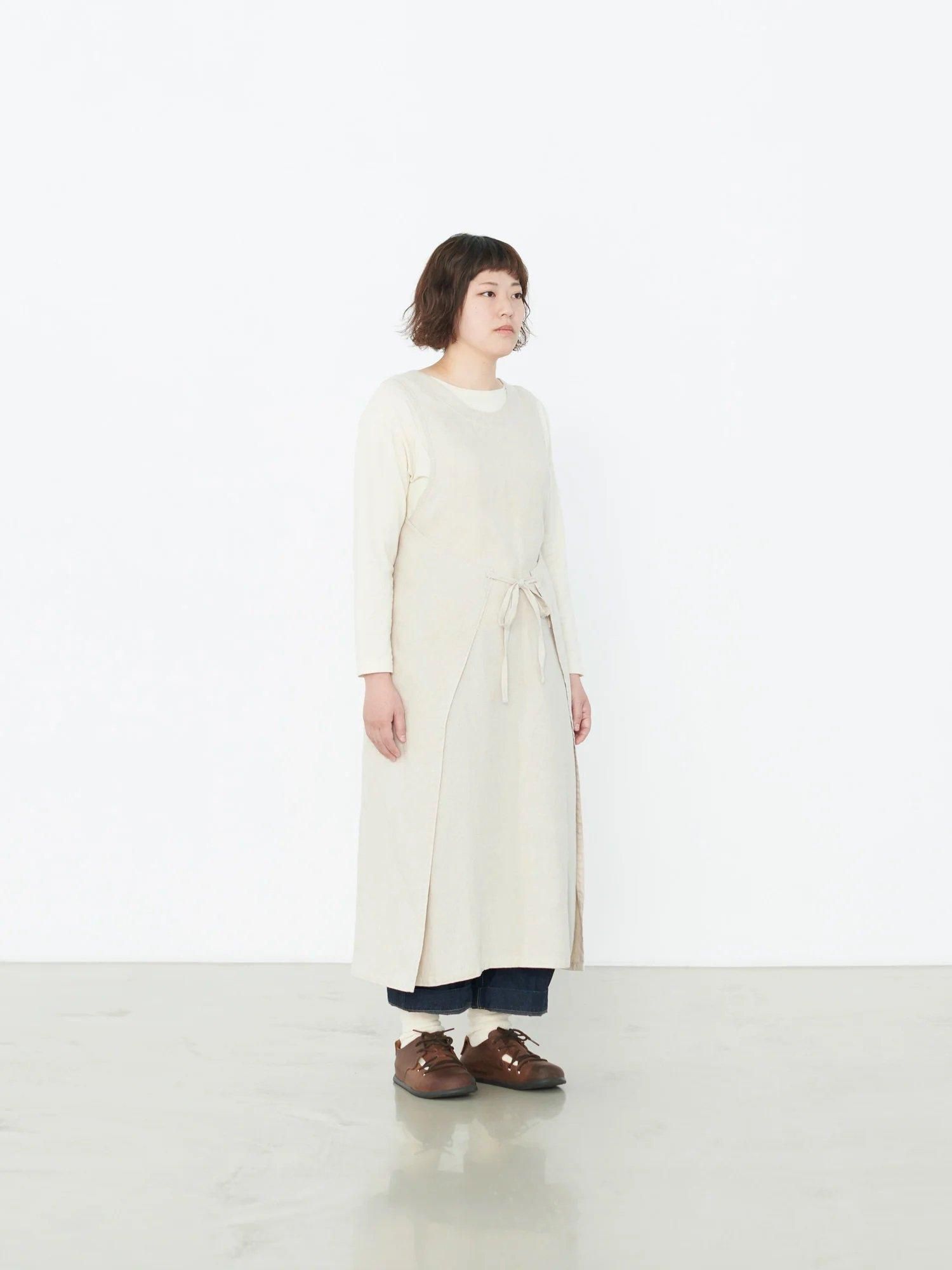 KINOTTO オックス　エプロン MALK online store 】 KINOTTO / オックスエプロン 麻 100