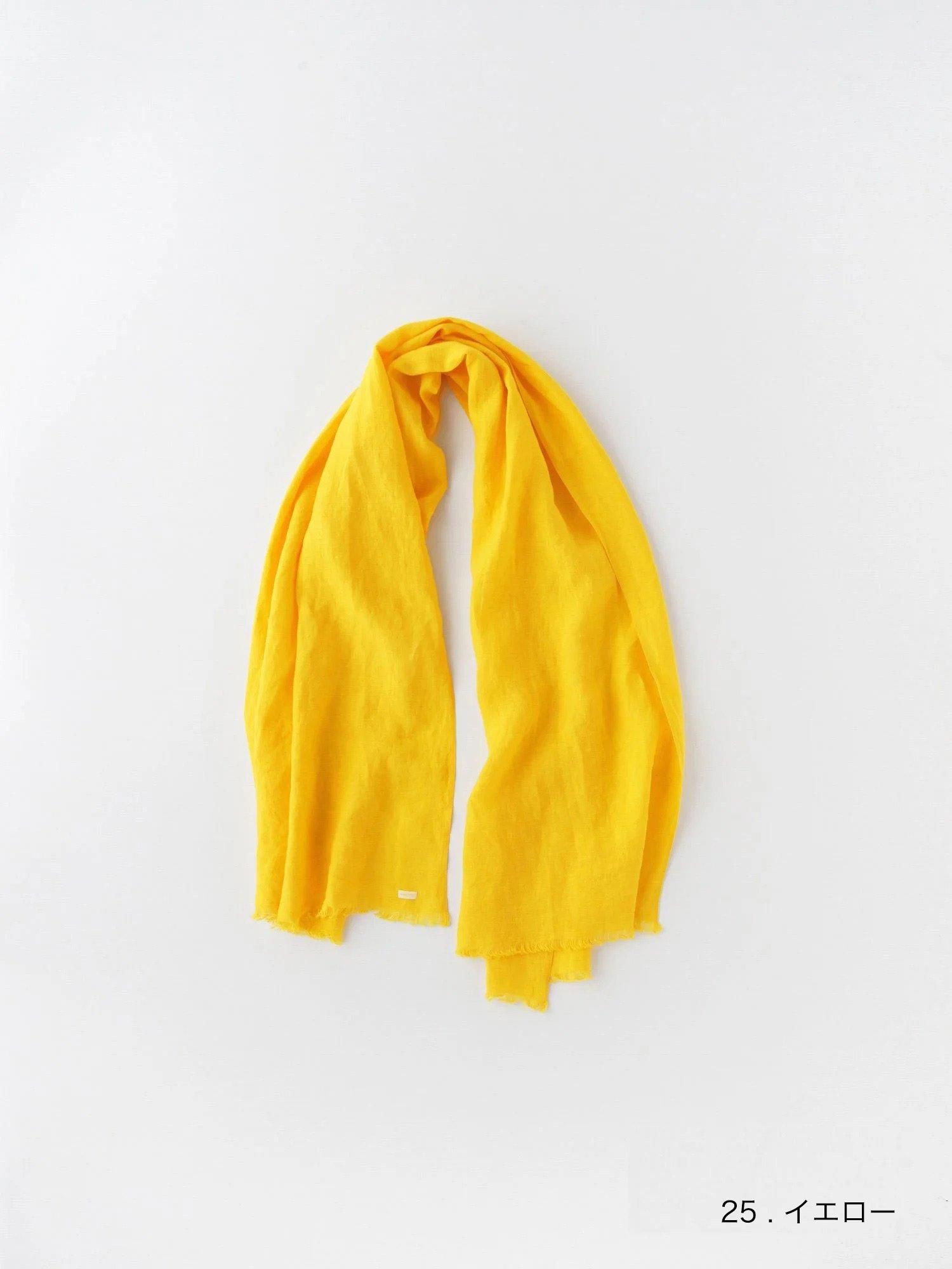 MALK online store 】 KINOTTO / リネンガーゼストール 麻 100