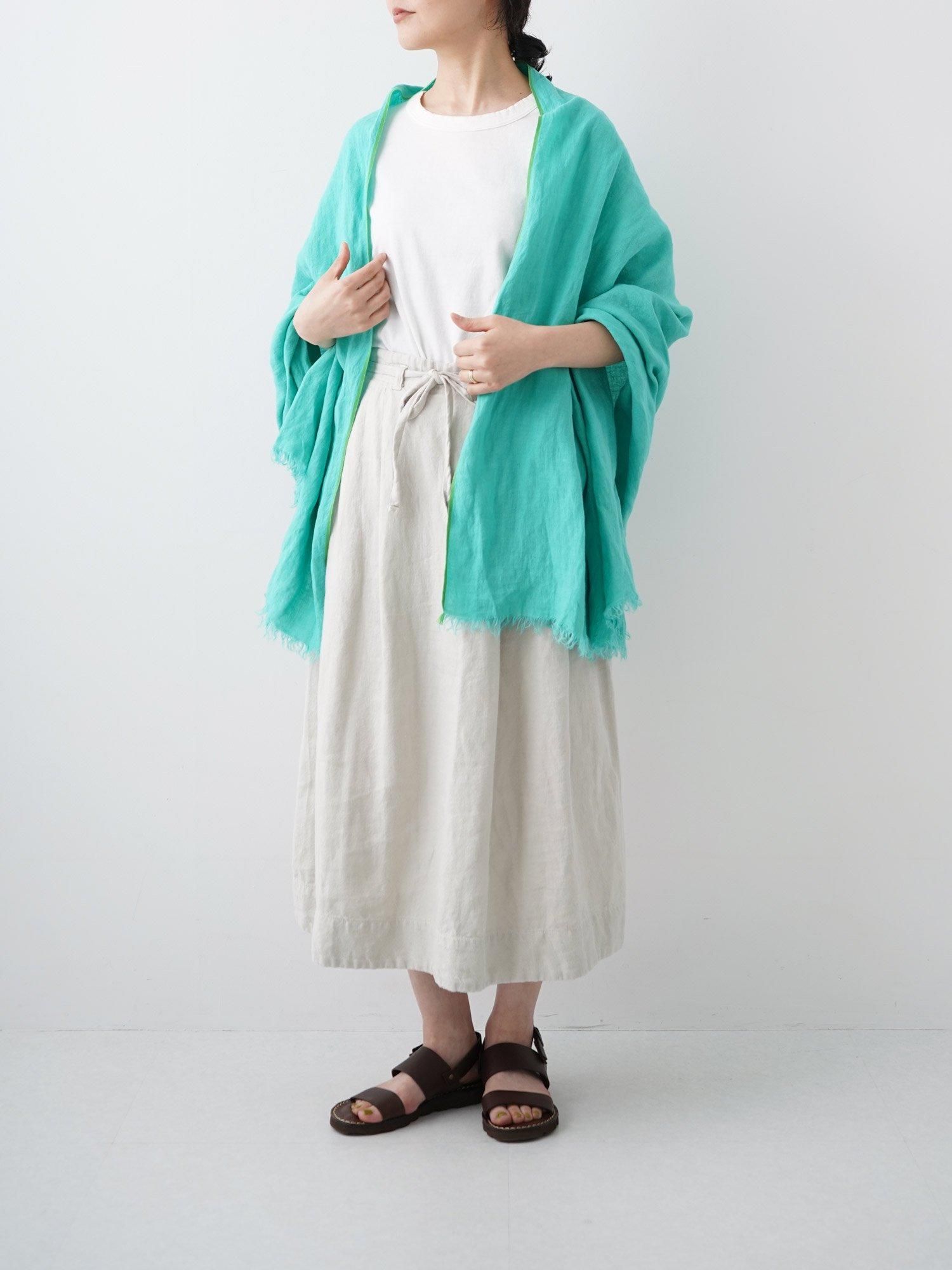MALK online store 】 KINOTTO / リネンガーゼストール 麻 100 MALK online store 】 KINOTTO / リネンガーゼストール 麻 100
