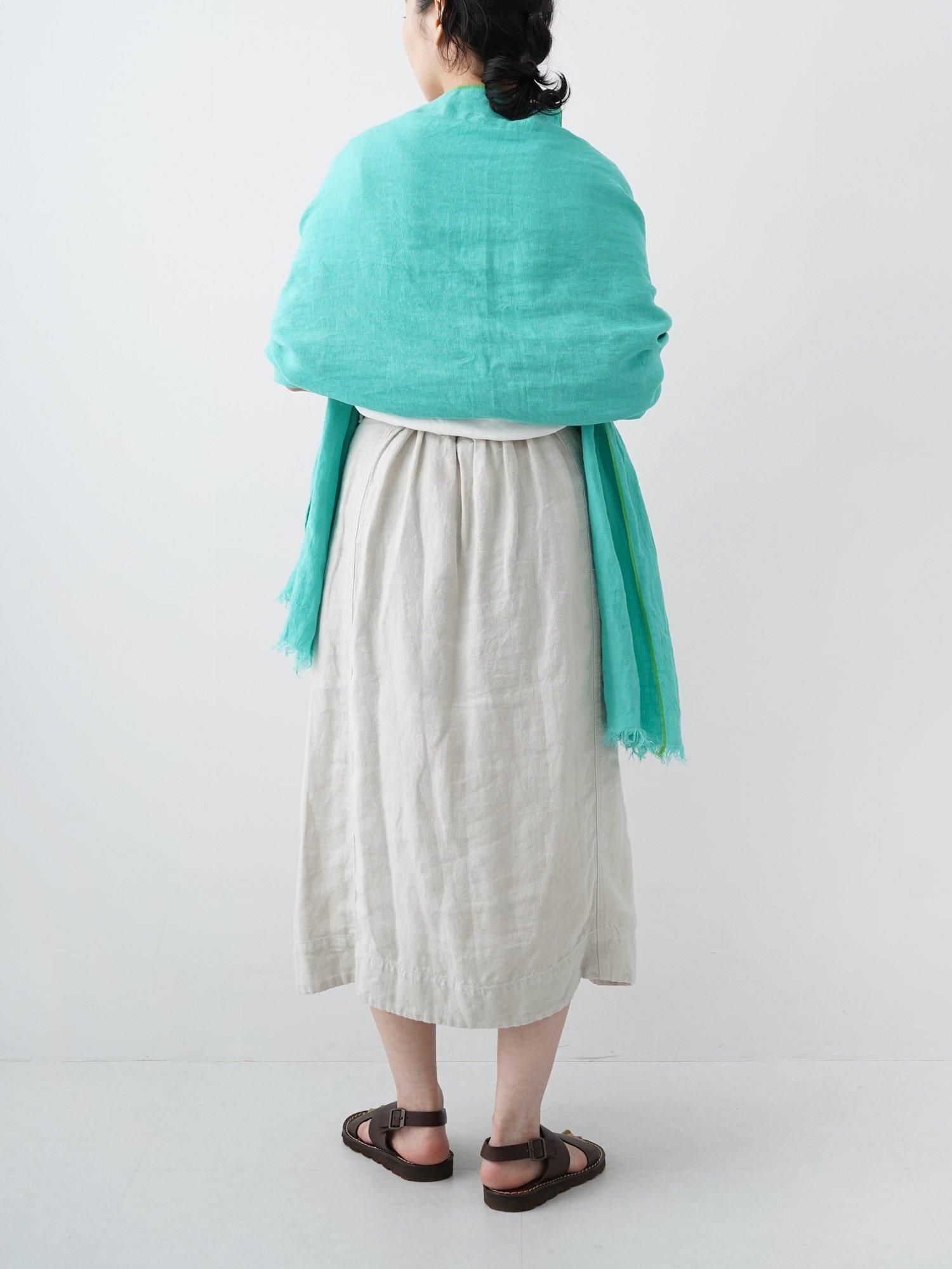MALK online store 】 KINOTTO / リネンガーゼストール 麻 100 MALK online store 】 KINOTTO / リネンガーゼストール 麻 100
