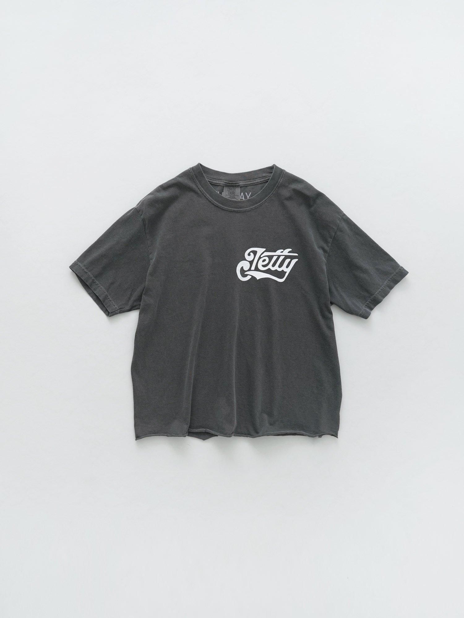 jetty cityプリント　Tシャツ（pepper×white）