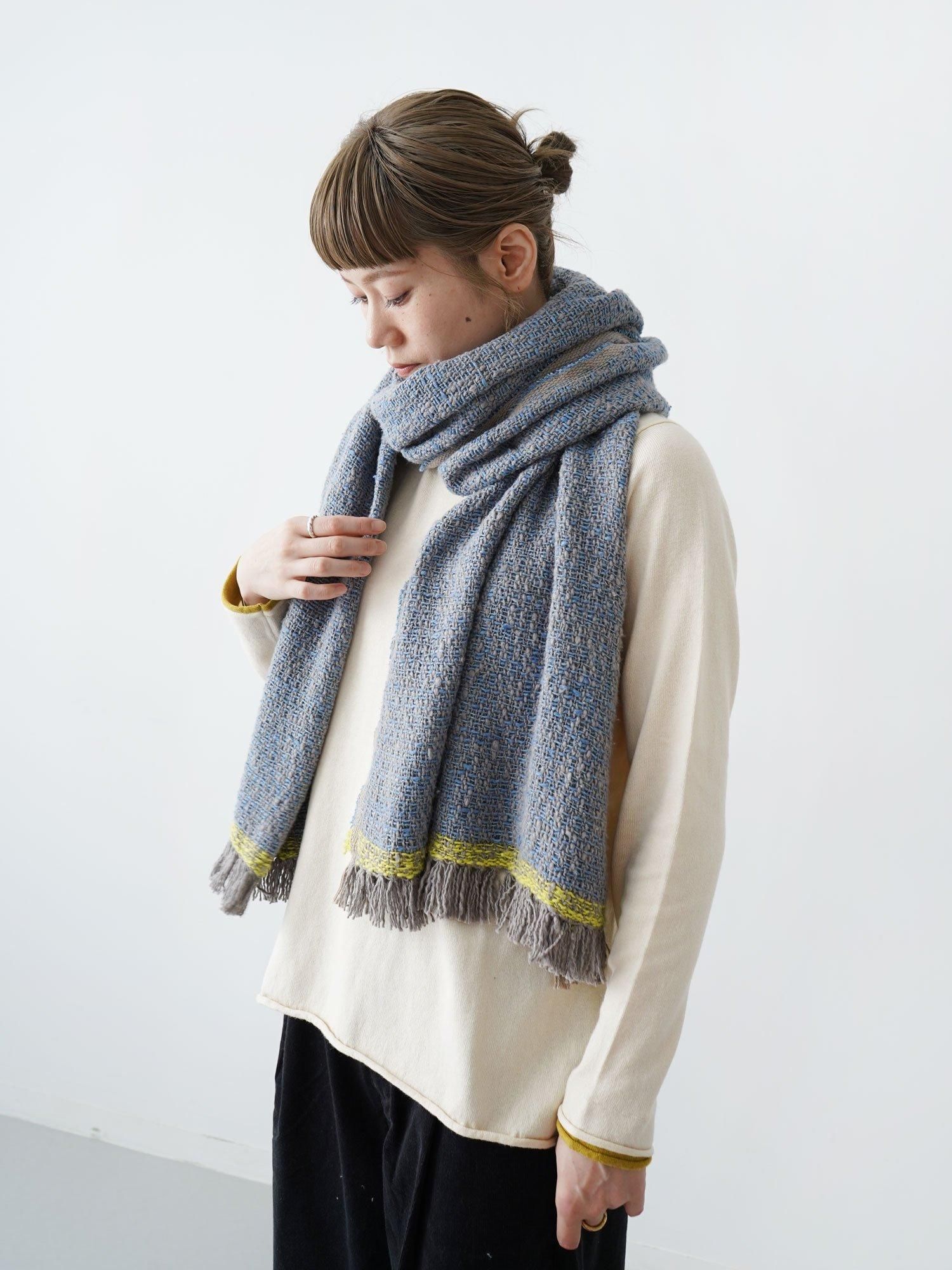 MALK online store 】 Suno&Morrison / ガラ紡ストール MALK online store 】 Suno&Morrison / ガラ紡ストール