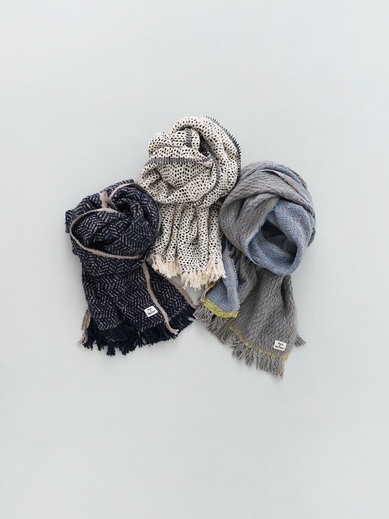 ガラ紡ストール