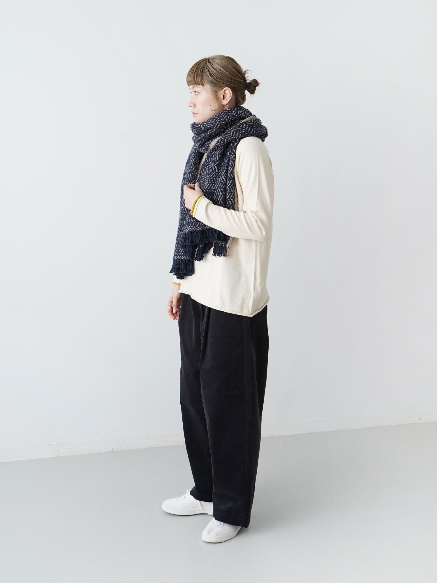 MALK online store 】 Suno&Morrison / ガラ紡ストール MALK online store 】 Suno&Morrison / ガラ紡ストール