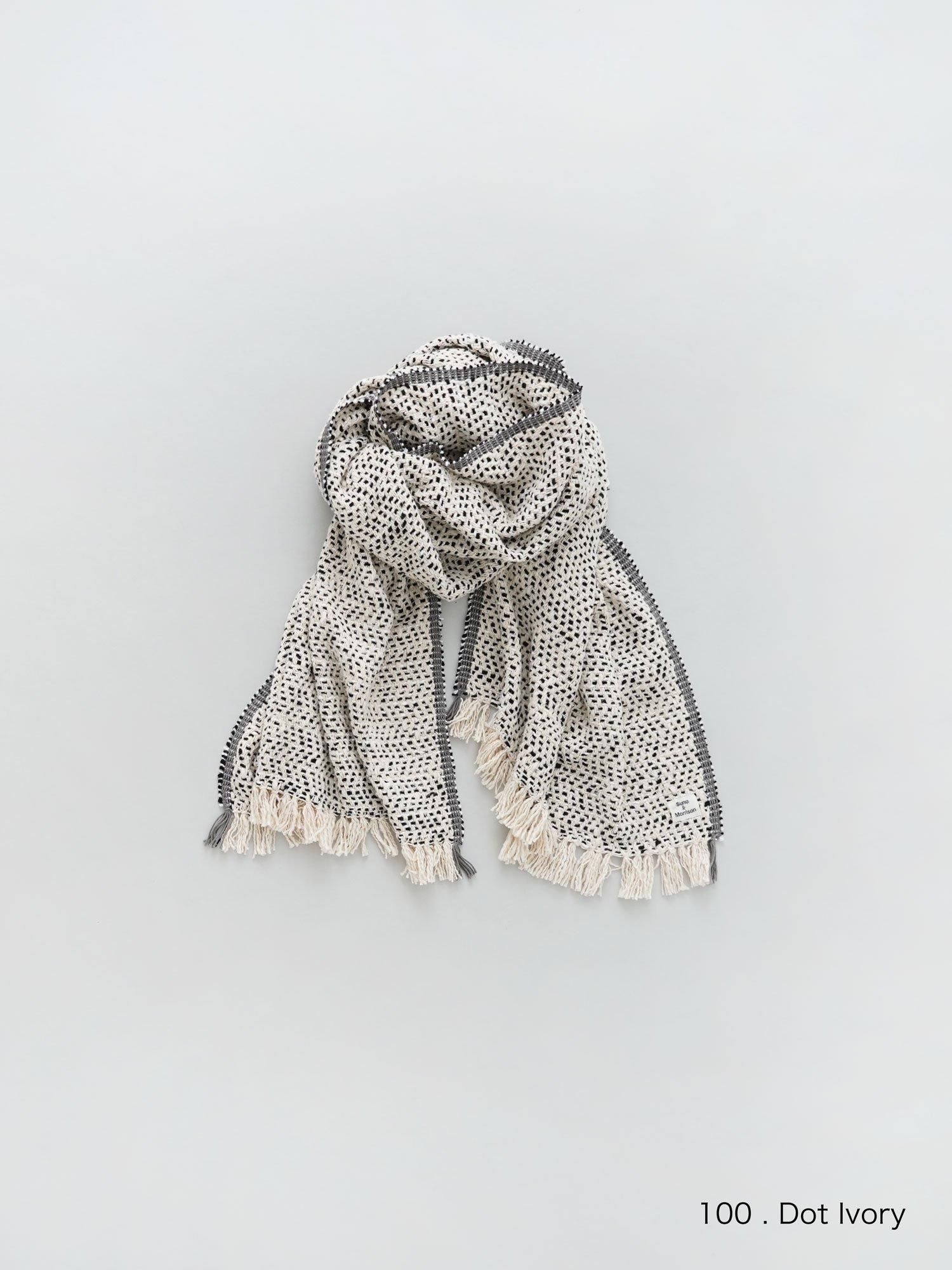 MALK online store 】 Suno&Morrison / ガラ紡ストール
