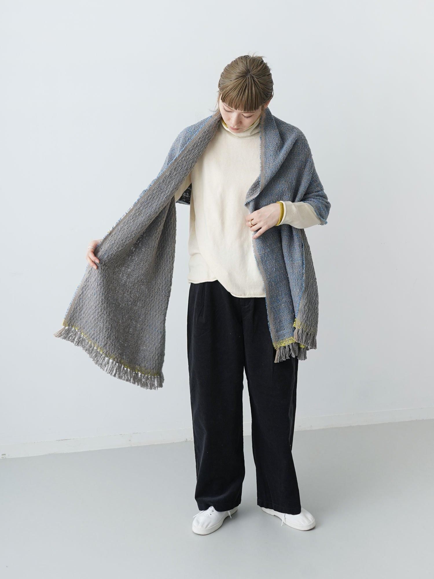 MALK online store 】 Suno&Morrison / ガラ紡ストール MALK online store 】 Suno&Morrison / ガラ紡ストール
