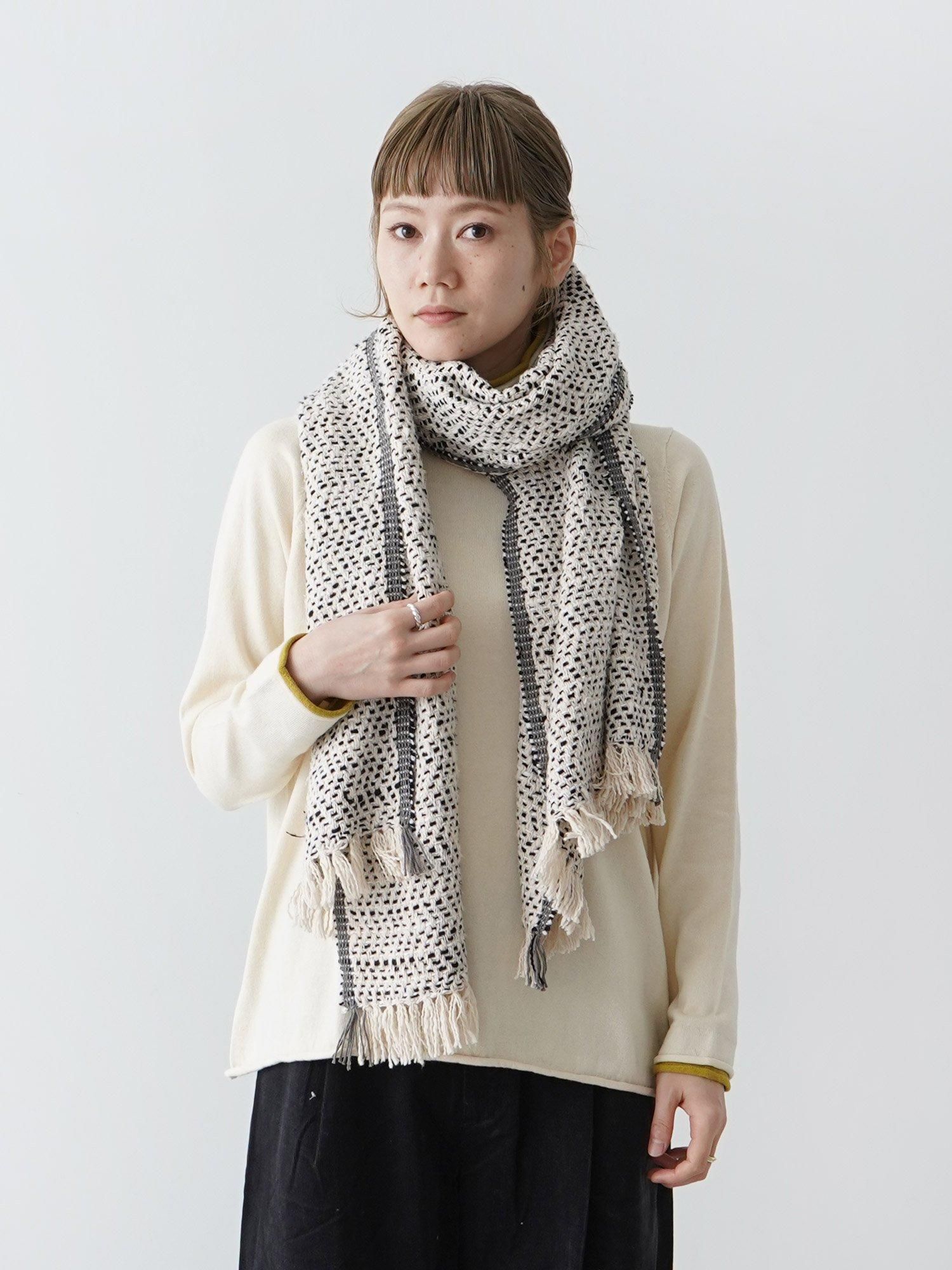 MALK online store 】 Suno&Morrison / ガラ紡ストール MALK online store 】 Suno&Morrison / ガラ紡ストール