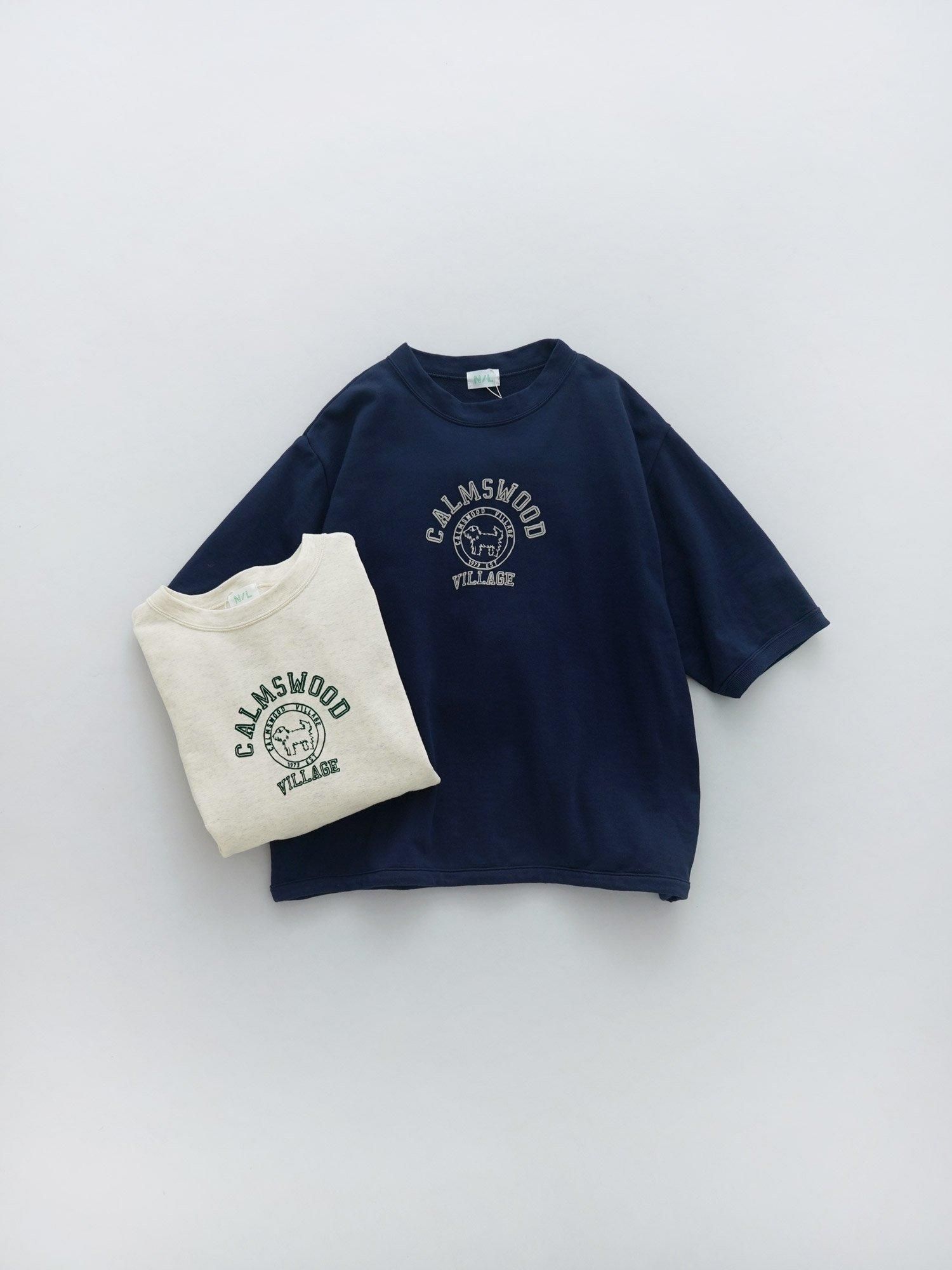 ミニ裏毛　5分袖Tシャツ