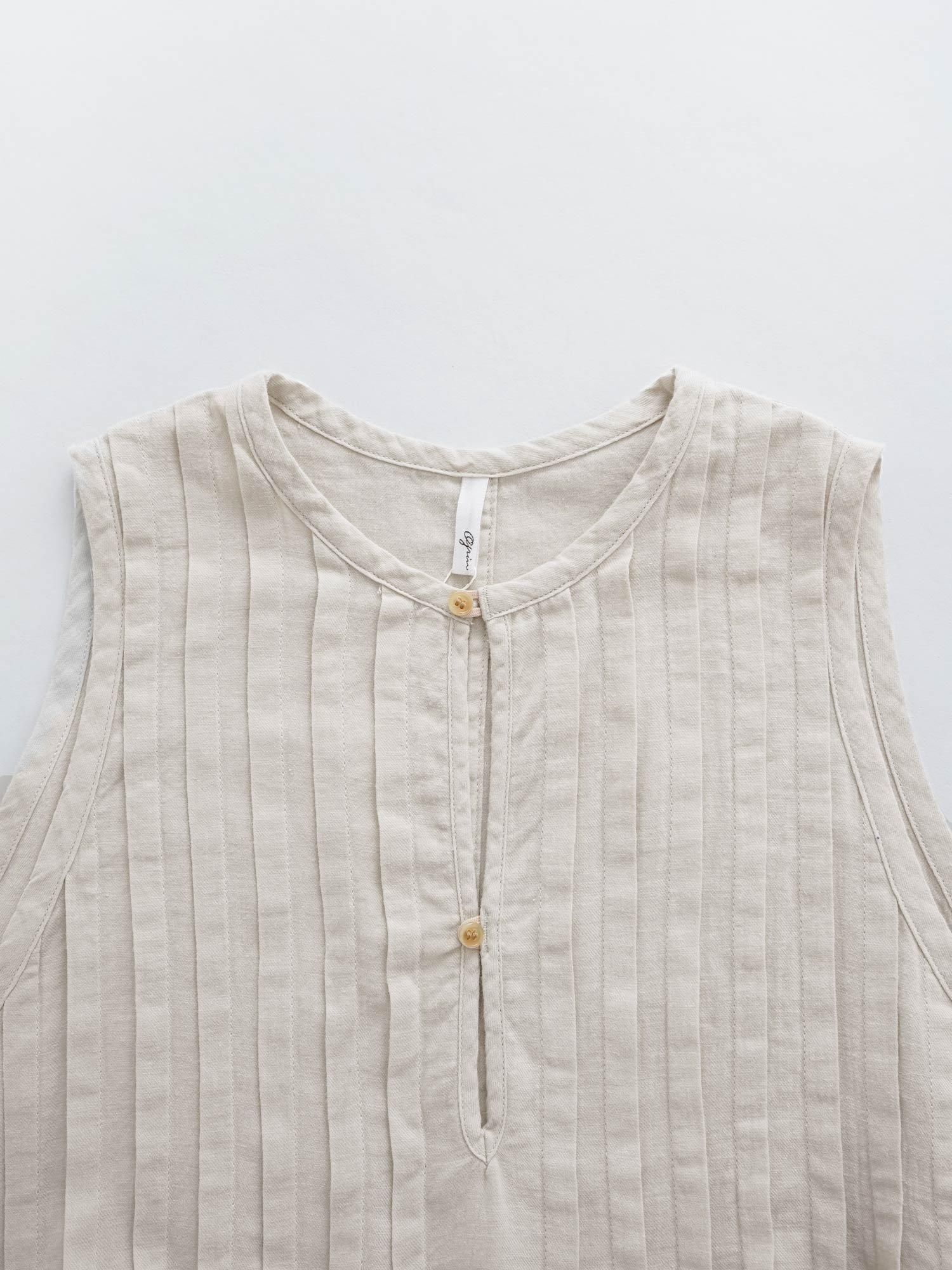 MALK online store 】grin / コモドクロスチュチュベスト 綿 75
