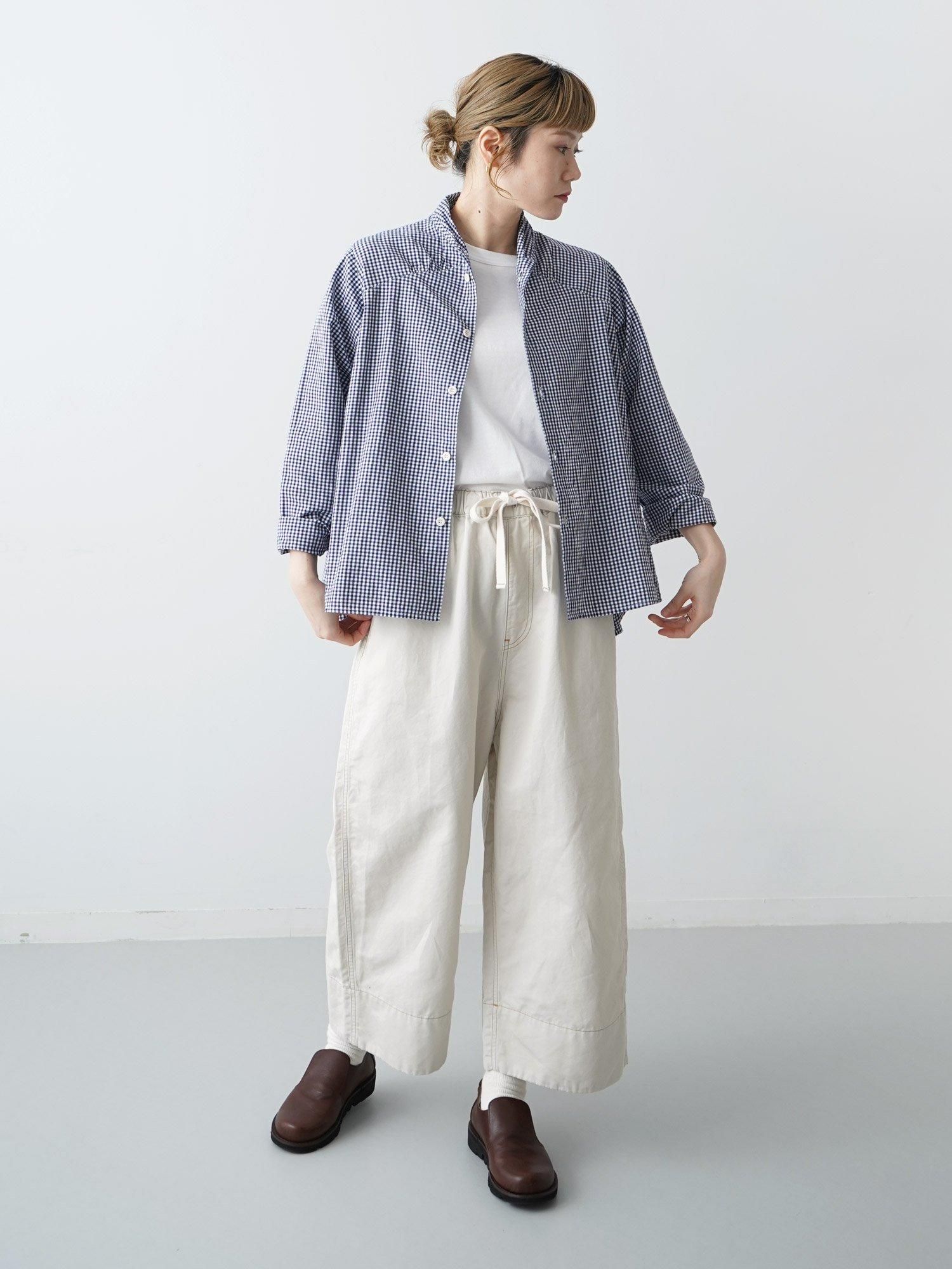 MALK online store 】NATURAL LAUNDRY / ギンガムトリアング
