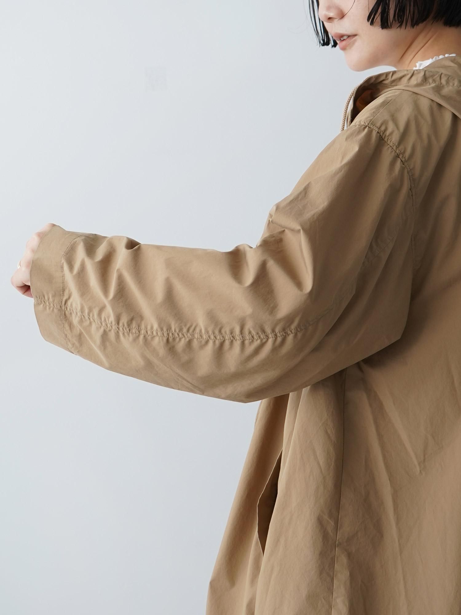 grin　グリン　 2024AW 　 TC コットン　バルーン　フード　コート MALK online store 】grin / TCコンパクトクロスバルーンコート