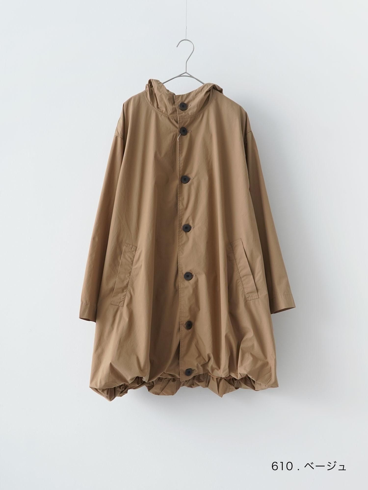 grin　グリン　 2024AW 　 TC コットン　バルーン　フード　コート grin グリン 2024AW TC コットン バルーン フード コート