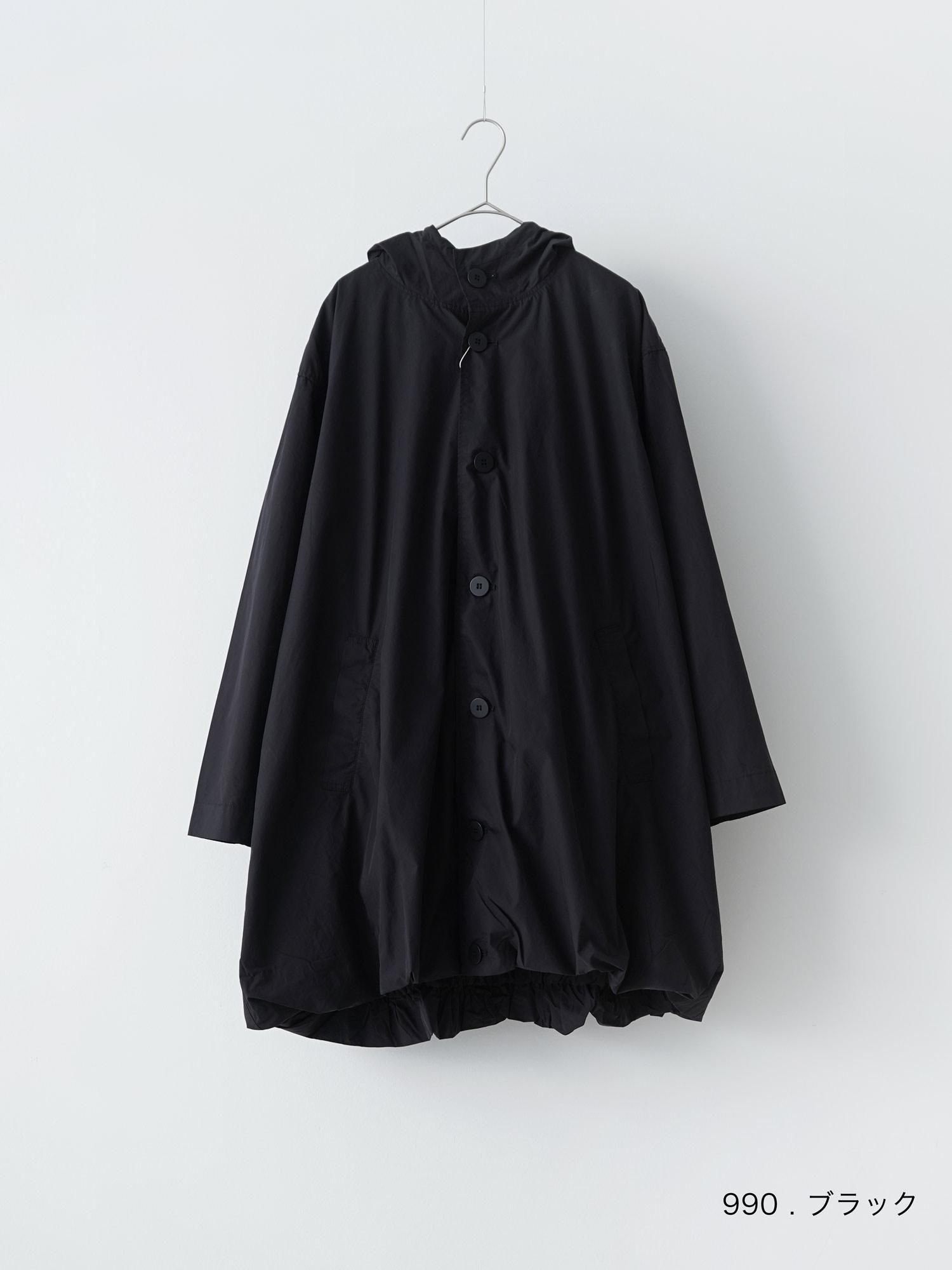 grin　グリン　 2024AW 　 TC コットン　バルーン　フード　コート MALK online store 】grin / TCコンパクトクロスバルーンコート