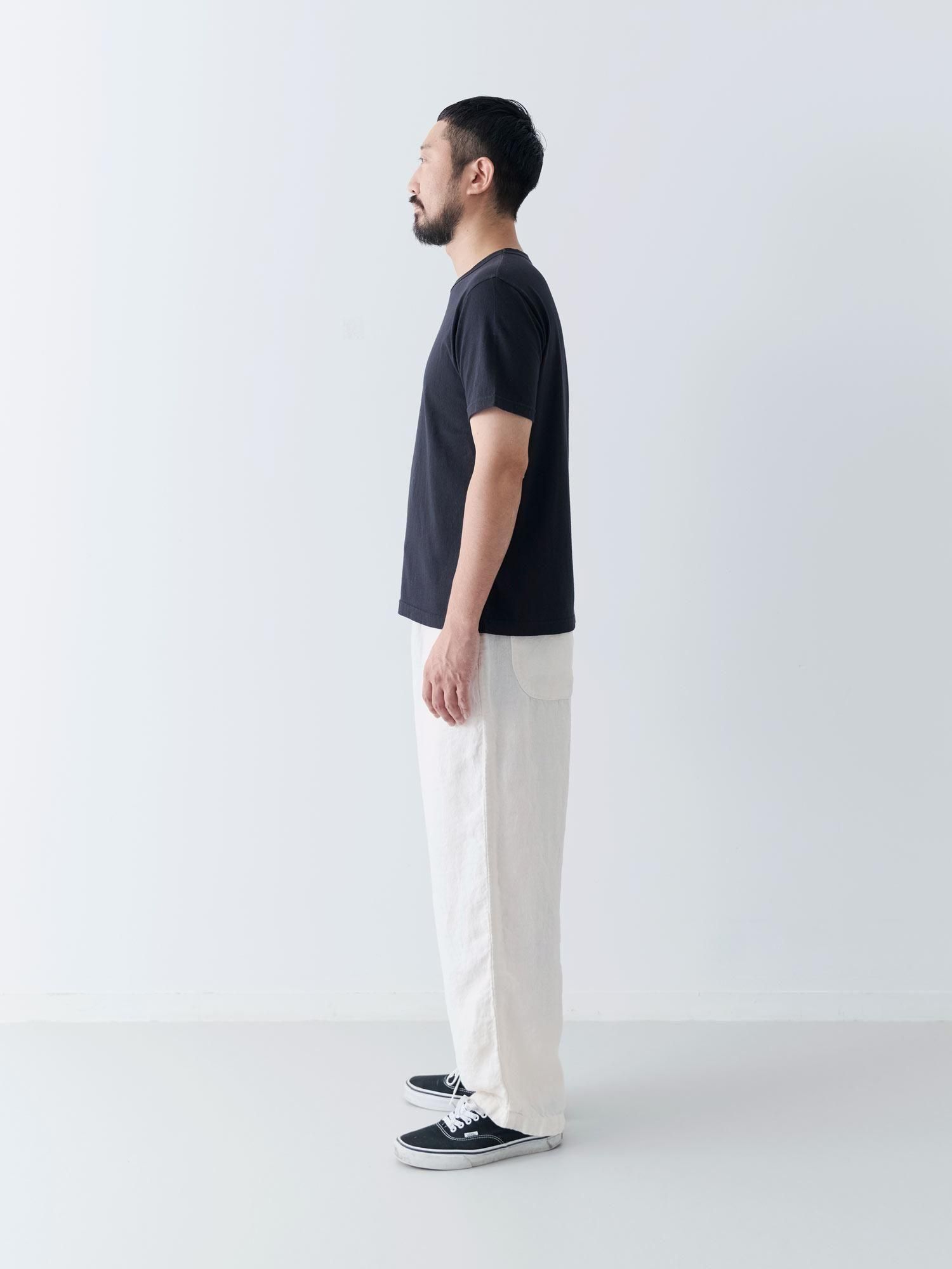 p u . ☺︎ページ MALK online store 】 KINOTTO / オックスイージーパンツ 麻 100