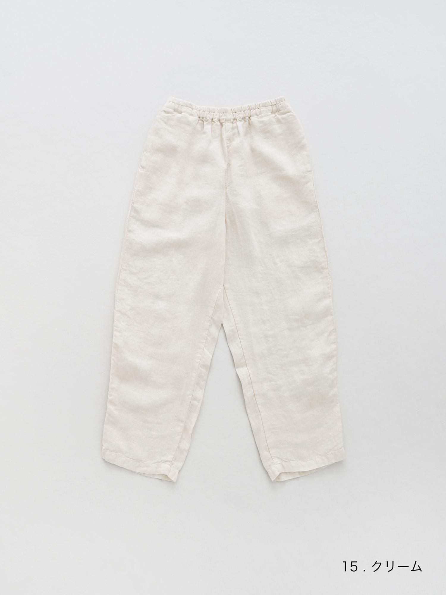 Kotti3079様 MALK online store 】 KINOTTO / オックスイージーパンツ 麻 100