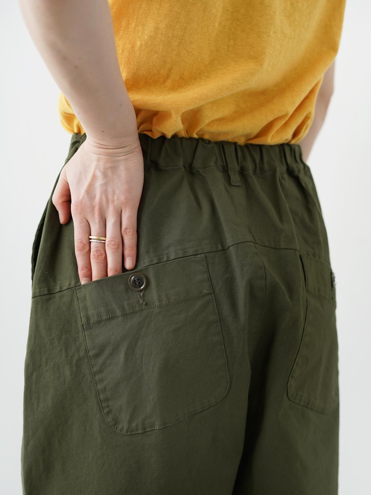 NATURAL LAUNDRY ロイカストレッチ　テーパードパンツ MALK online store 】NATURAL LAUNDRY / ロイカストレッチ