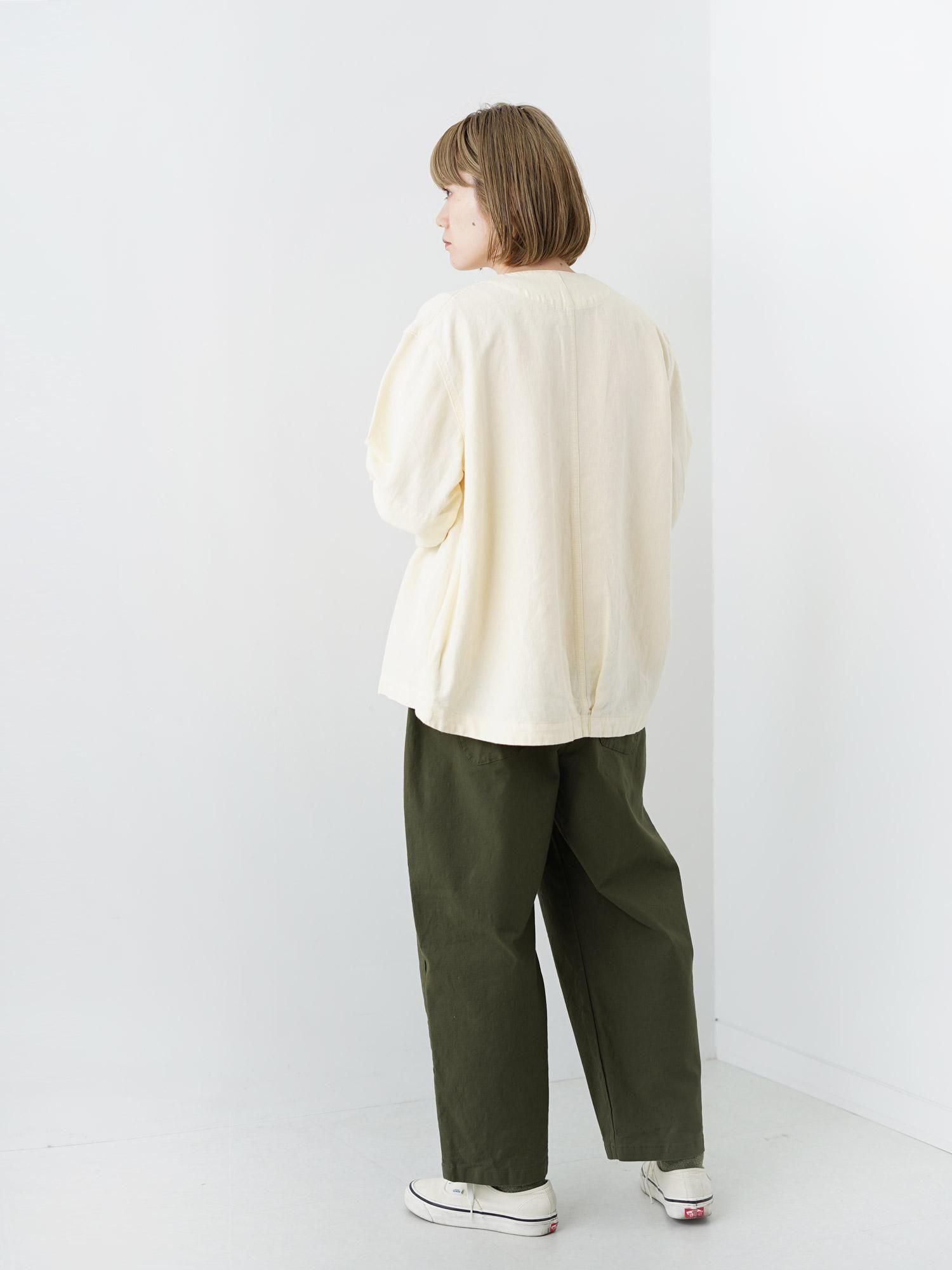 NATURAL LAUNDRY ロイカストレッチ　テーパードパンツ MALK online store 】NATURAL LAUNDRY / ロイカストレッチ