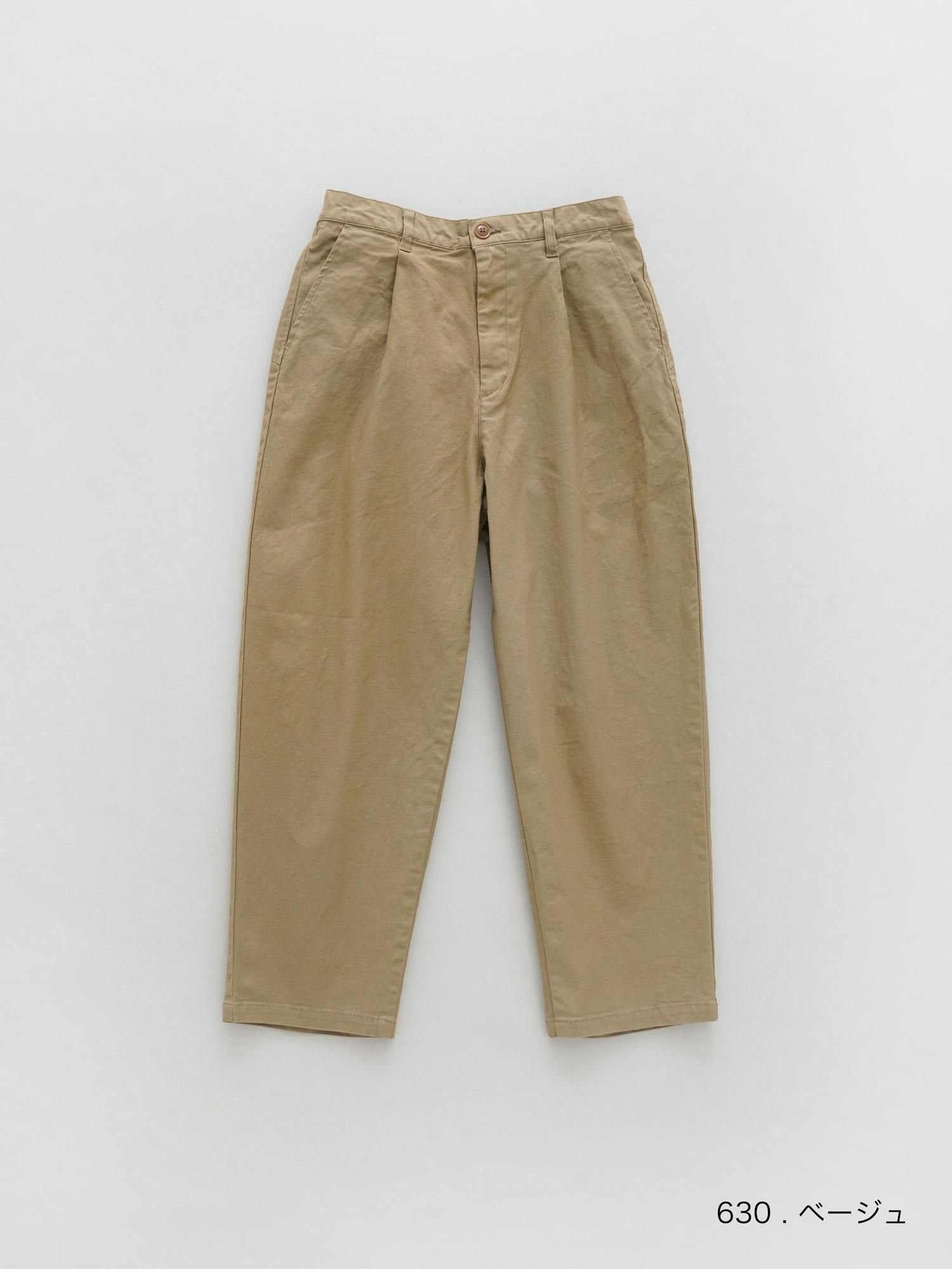 NATURAL LAUNDRY ロイカストレッチ　テーパードパンツ MALK online store 】NATURAL LAUNDRY / ロイカストレッチ