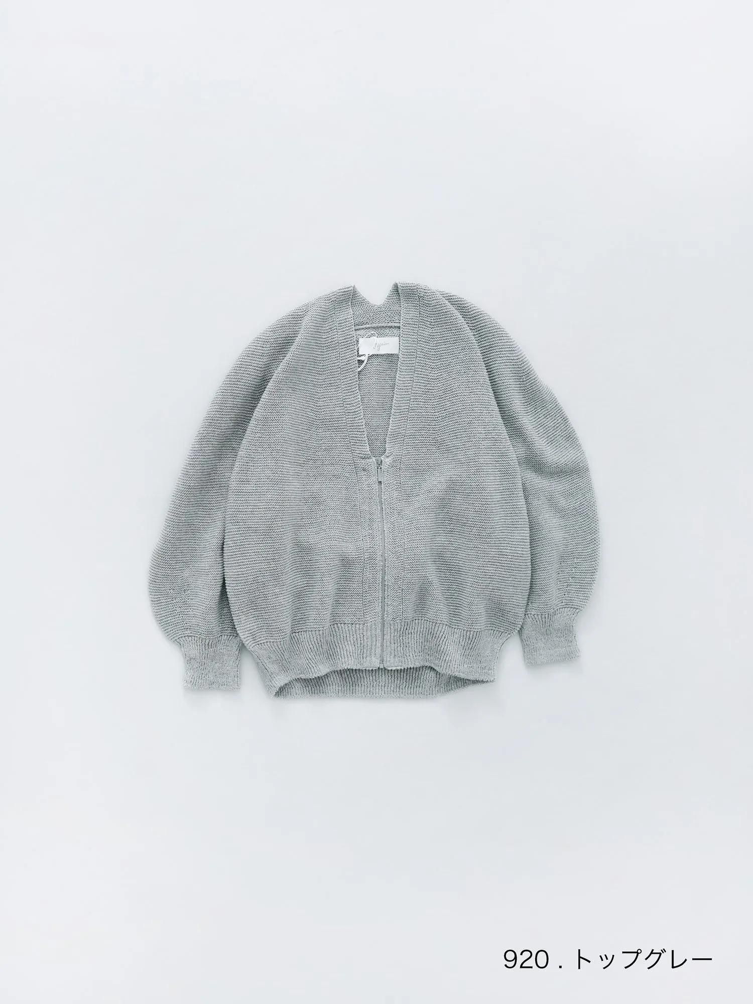 MALK online store 】grin / ストローヤーンZIPバウンド
