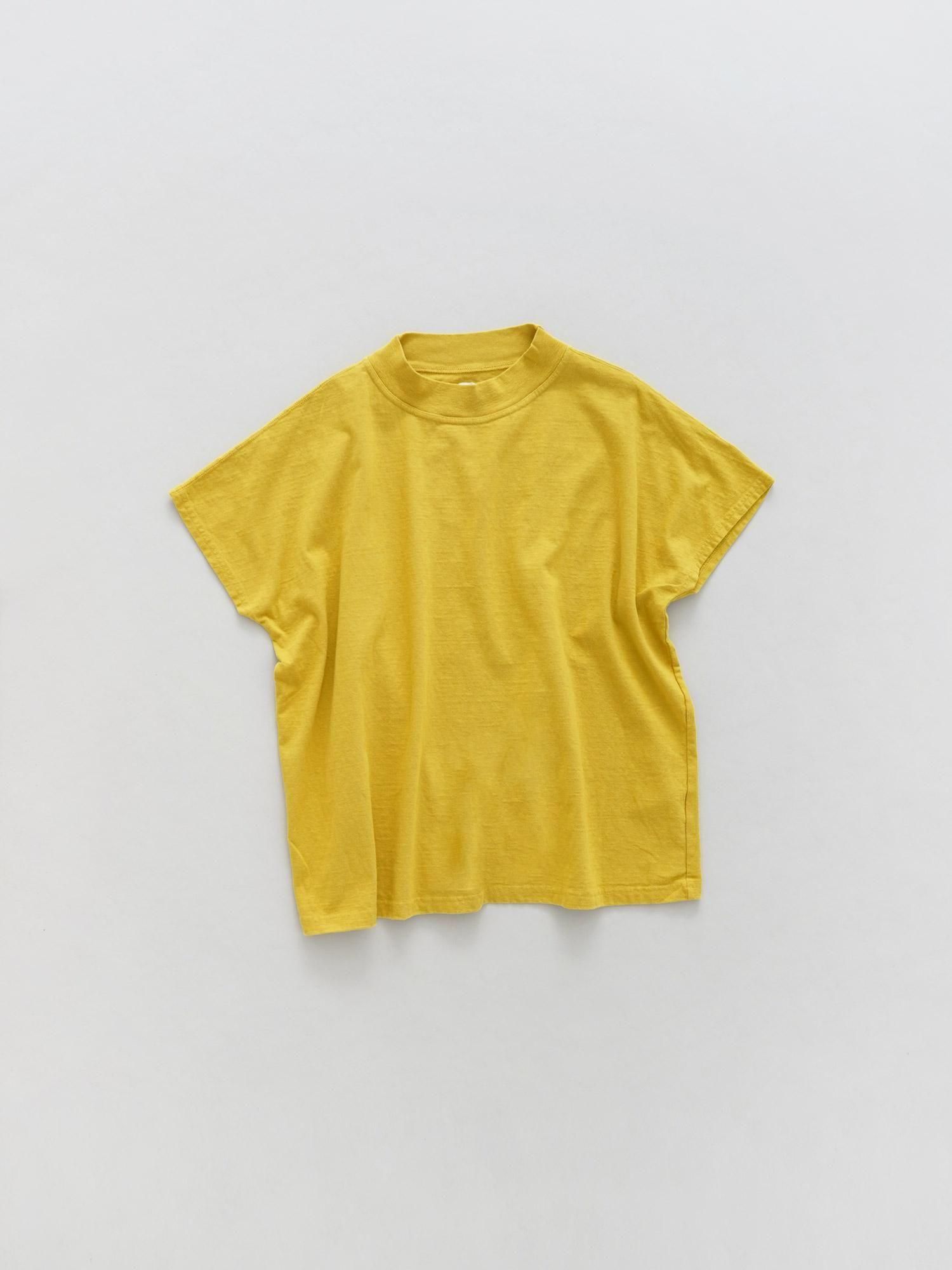 マナプール天竺　モックワイドTシャツ