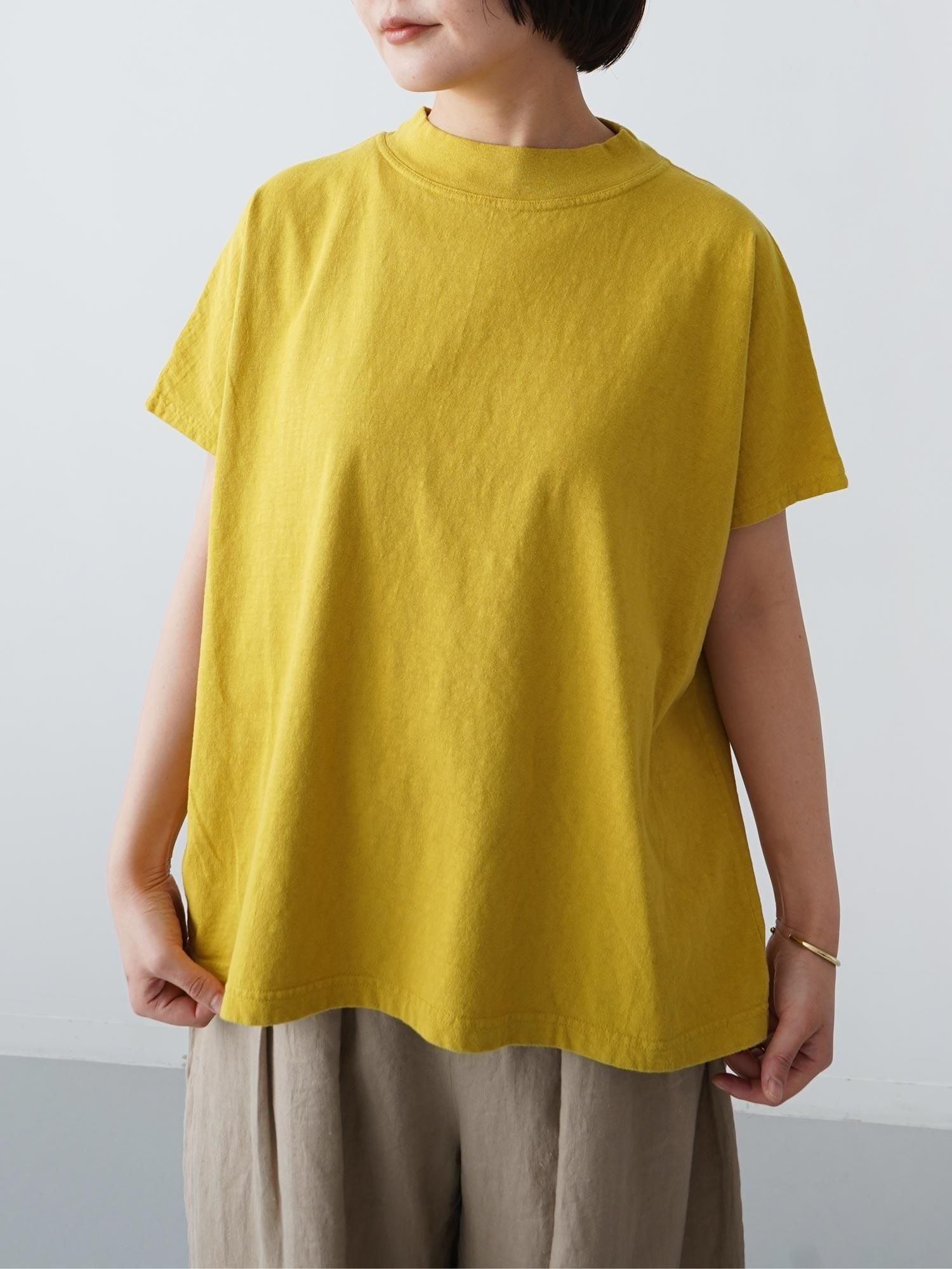 MALK online store 】grin / マナプール天竺モックワイドTシャツ