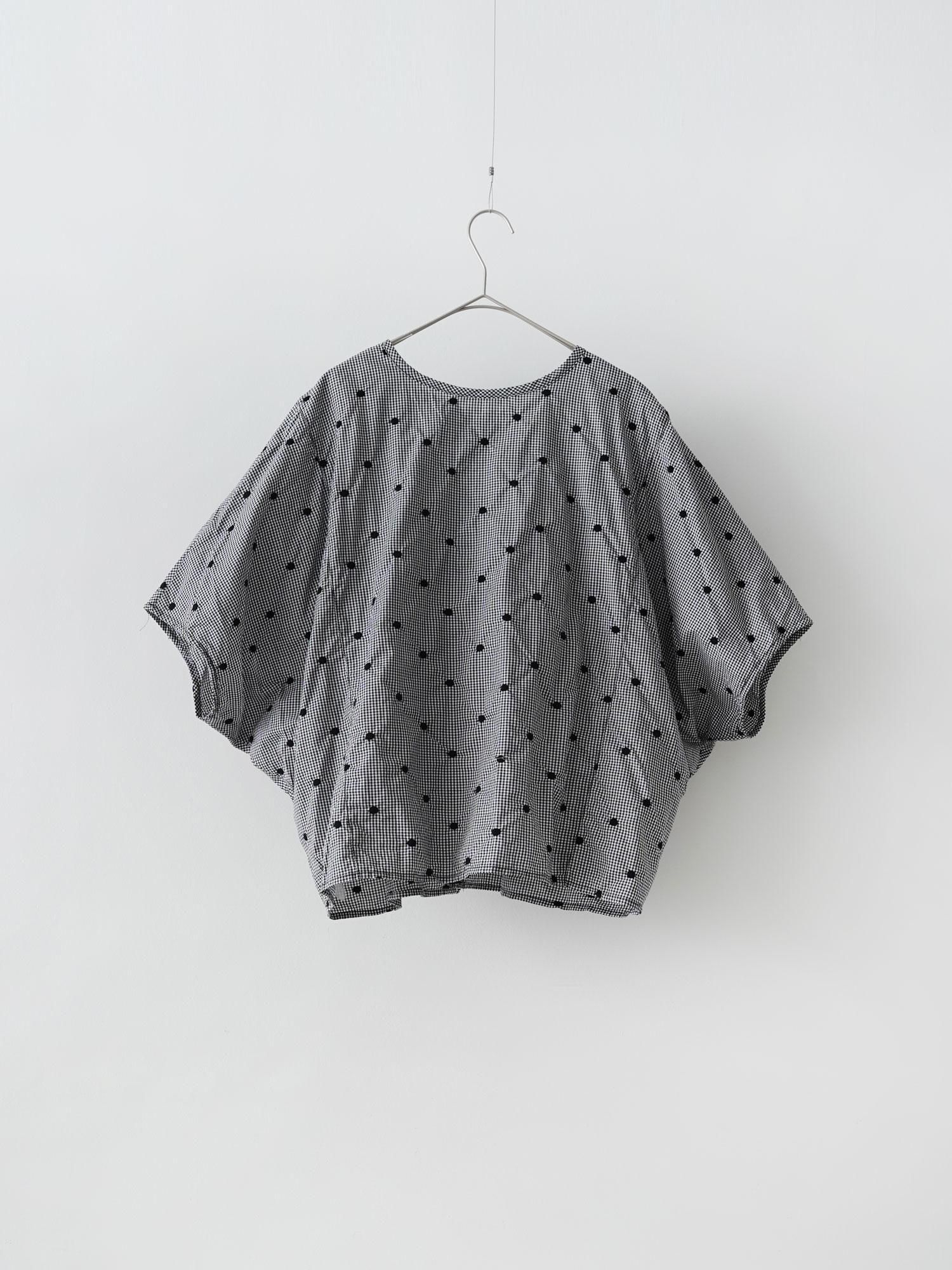 スT102⭐️新品⭐️Natural Laundry ドットプルオーバー MALK online store 】NATURAL LAUNDRY / ドット刺繍2WAY