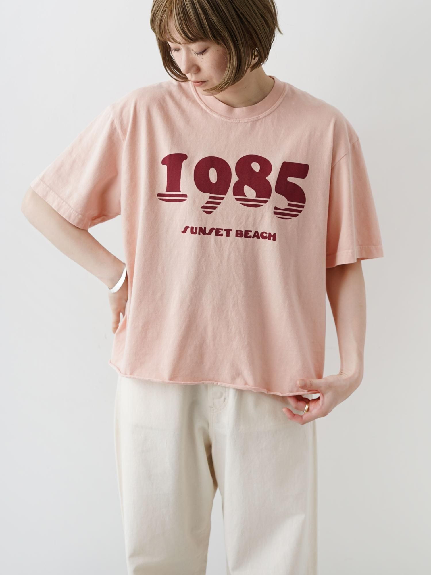 SunsetBeachプリント　Tシャツ