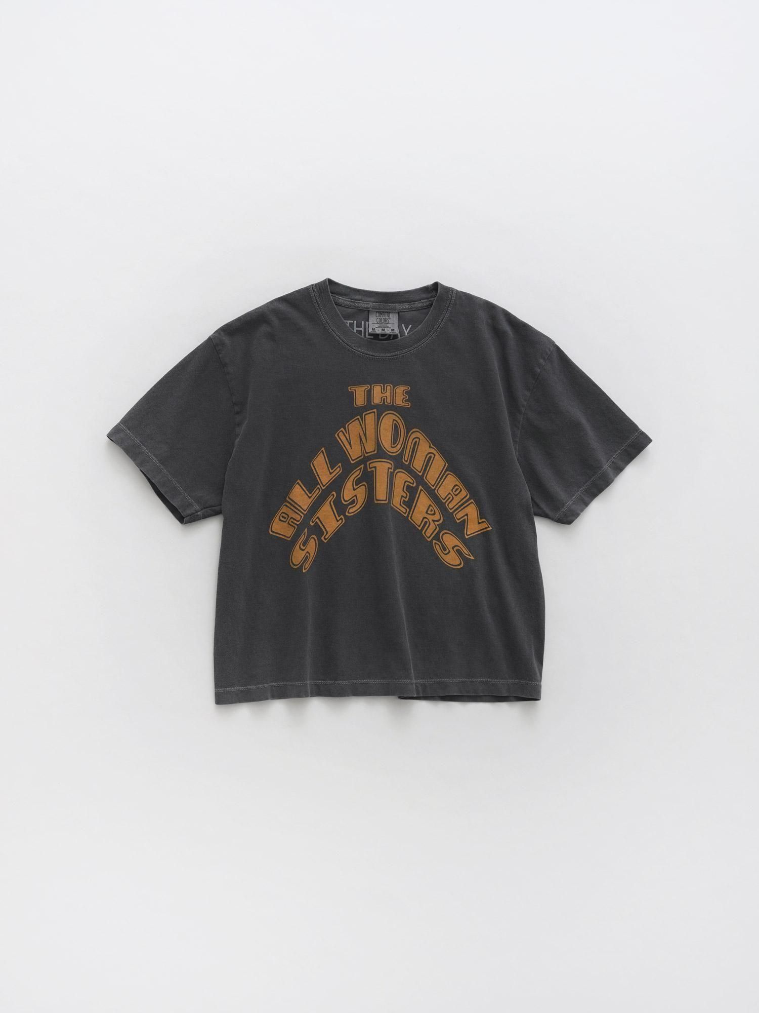 All Woman Sistersプリント　Tシャツ