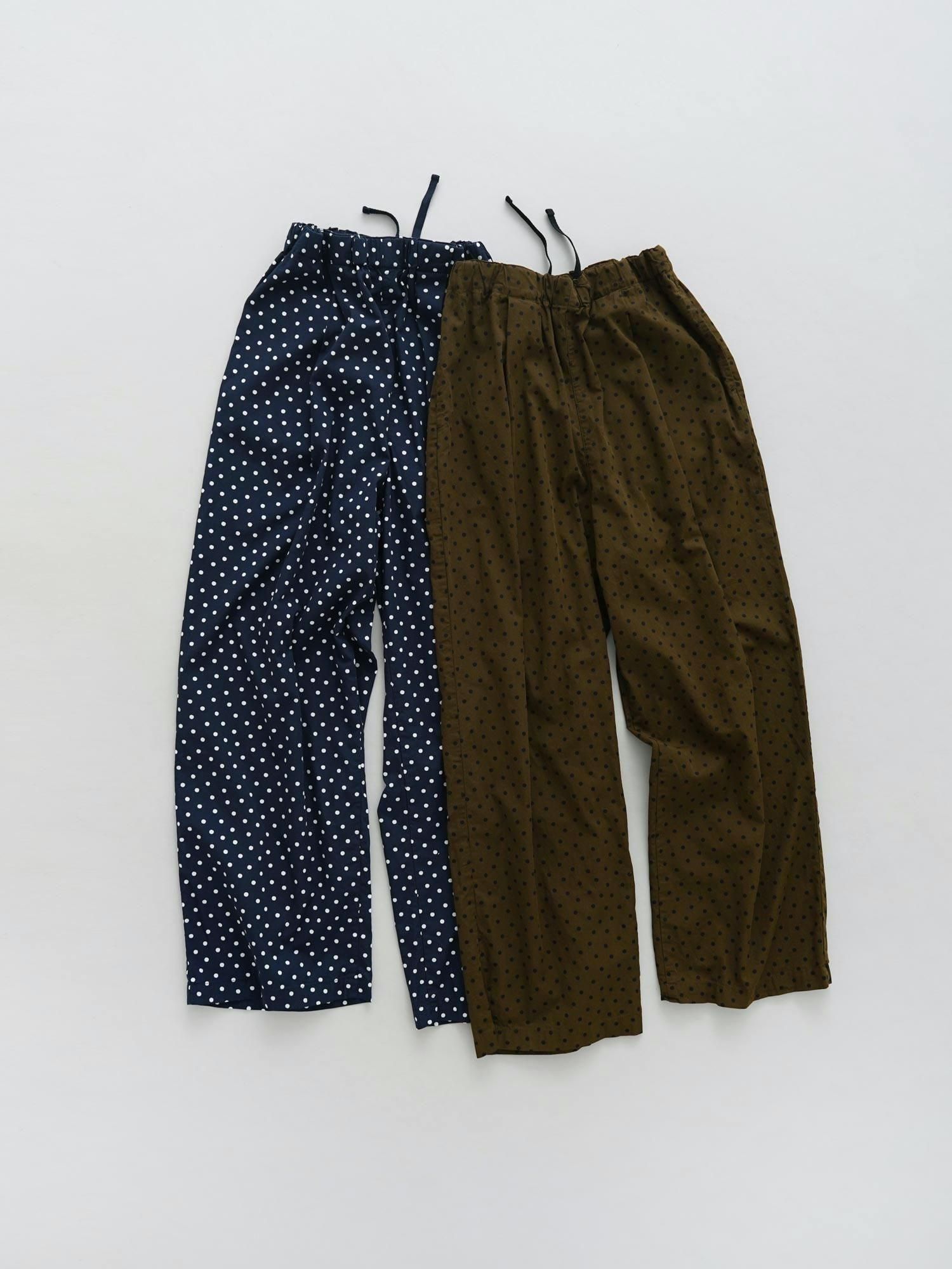 ツムグ tumugu 綿麻ドット織柄イージーパンツ 新品 楽天市場】tumugu ソリトリネンイージーパンツの通販